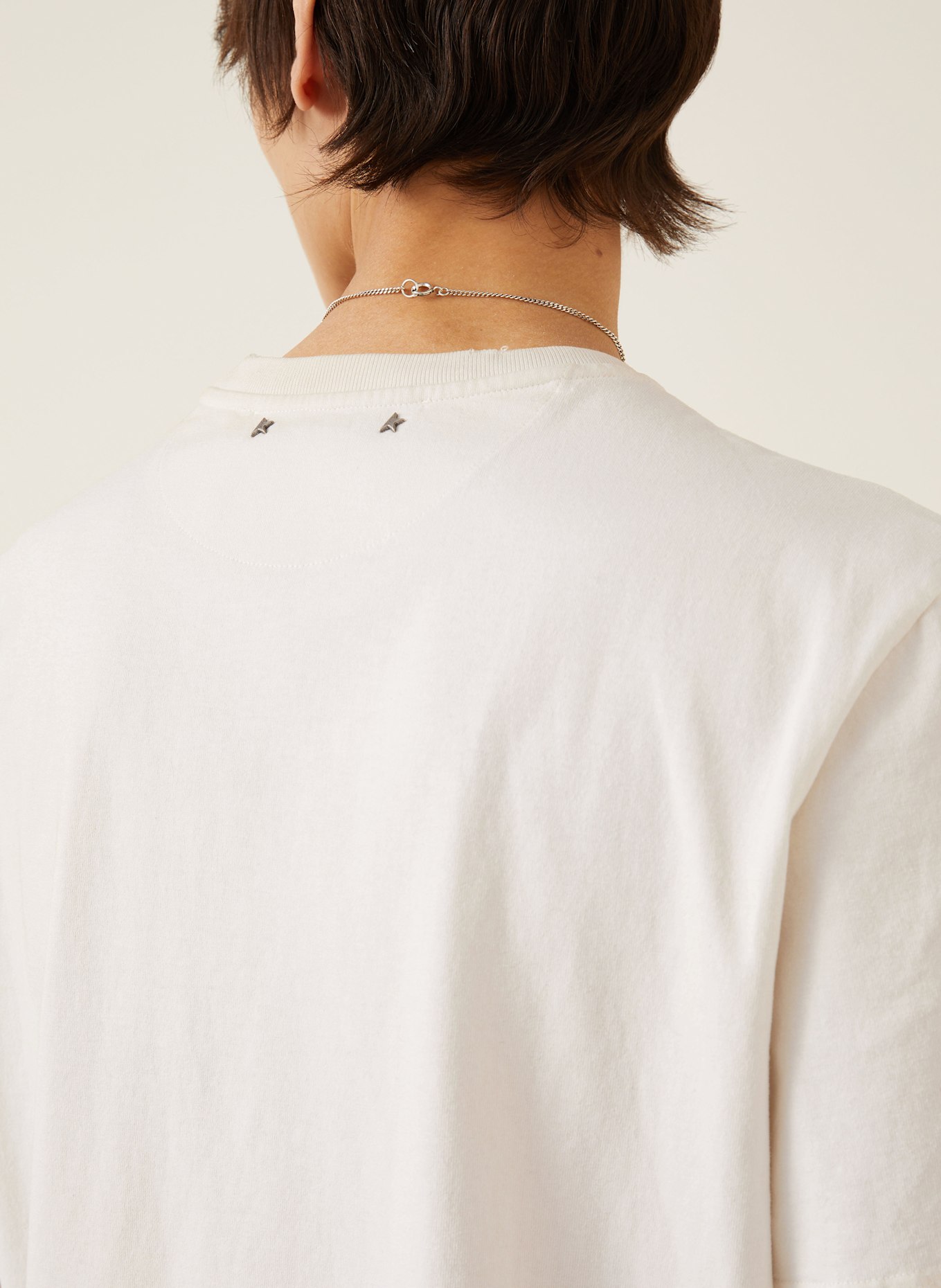 GOLDEN GOOSE T-Shirt: CREME