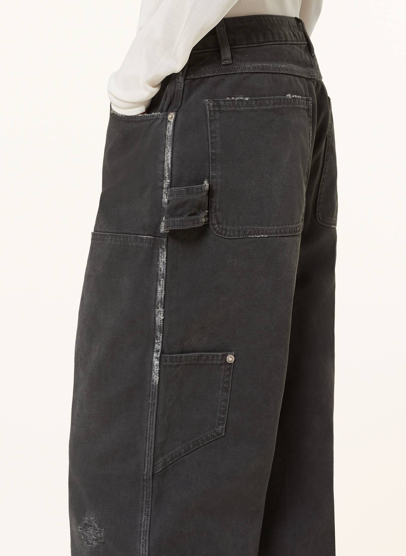 GOLDEN GOOSE Destroyed Jeans JOURNEY: 90100 BLACK