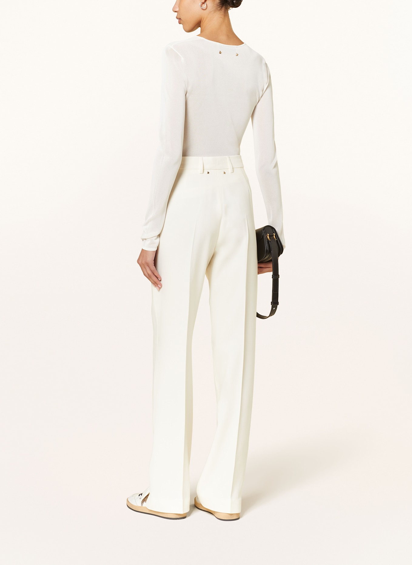 GOLDEN GOOSE Longsleeve: CREME