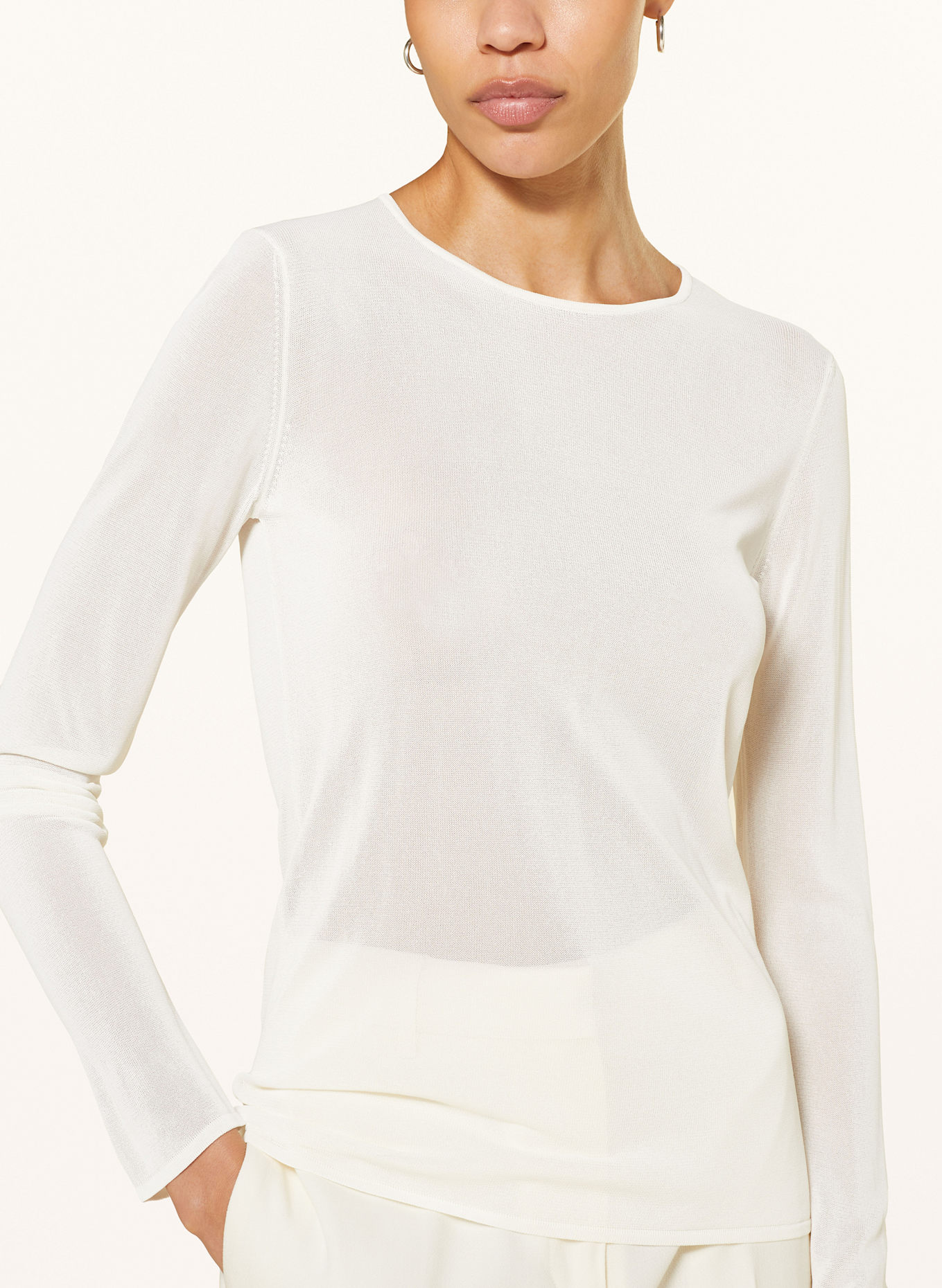 GOLDEN GOOSE Longsleeve: CREME