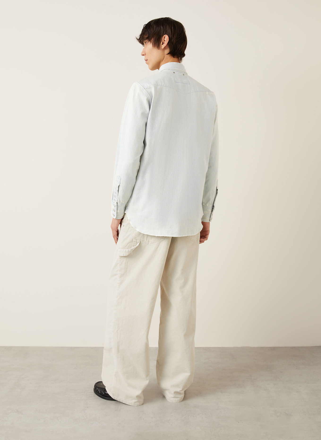 GOLDEN GOOSE Jeanshemd GOLDEN M'S Regular Fit: 50100 BLUE