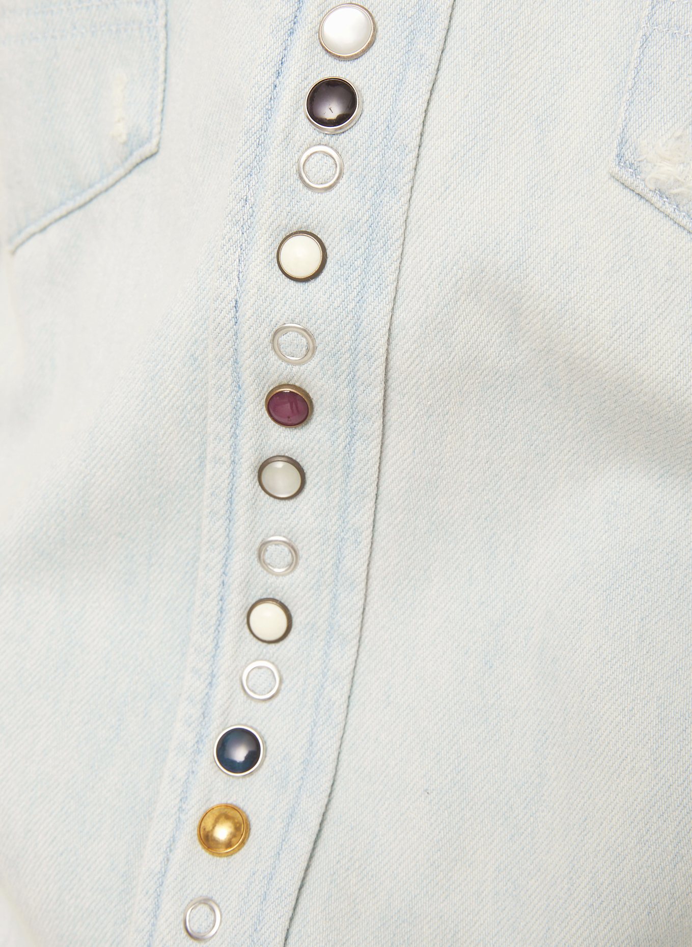 GOLDEN GOOSE Jeanshemd GOLDEN M'S Regular Fit: 50100 BLUE