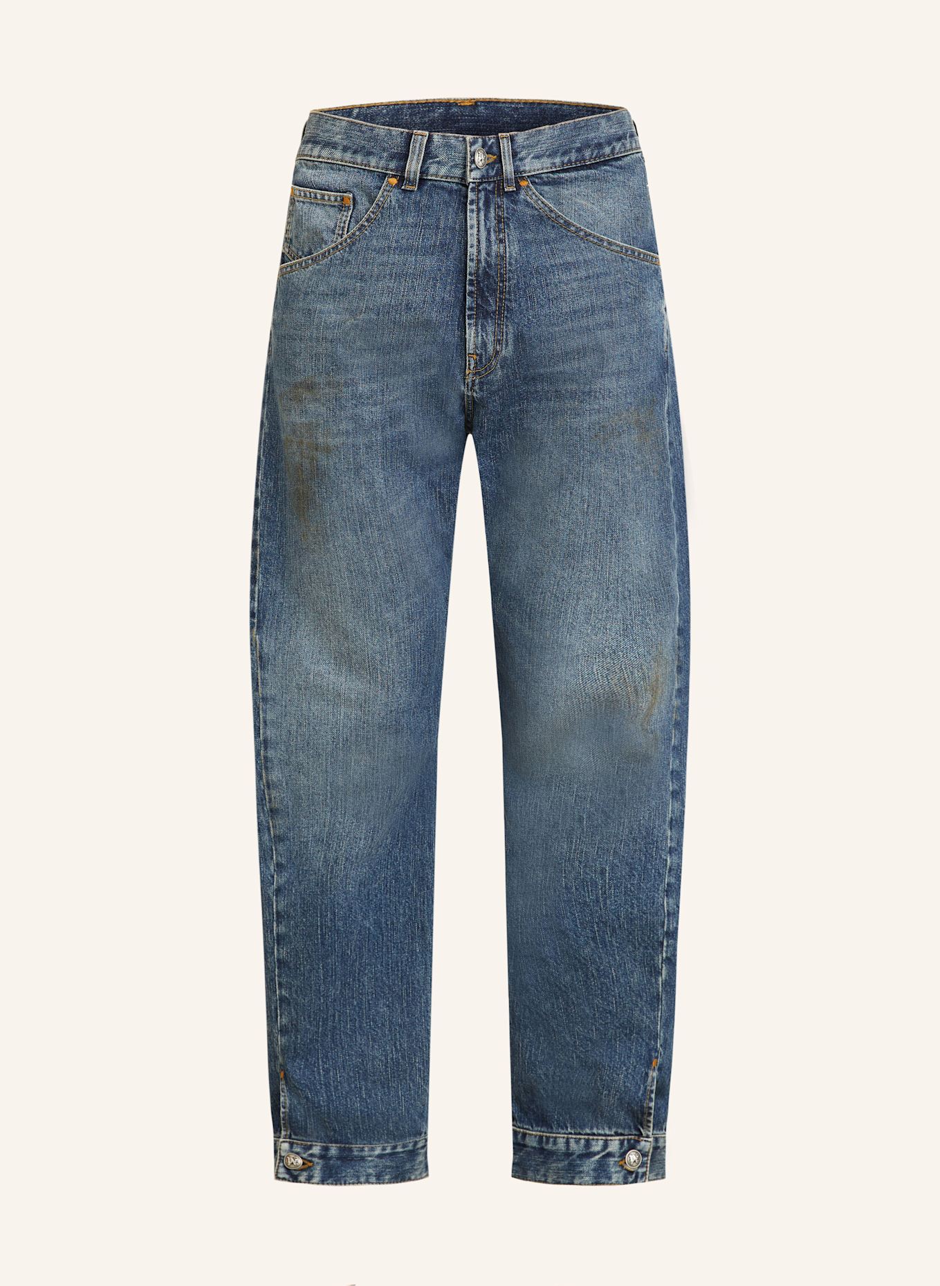 Palm Angels Jeansy regular fit: BLUE - LIGHT BLUE
