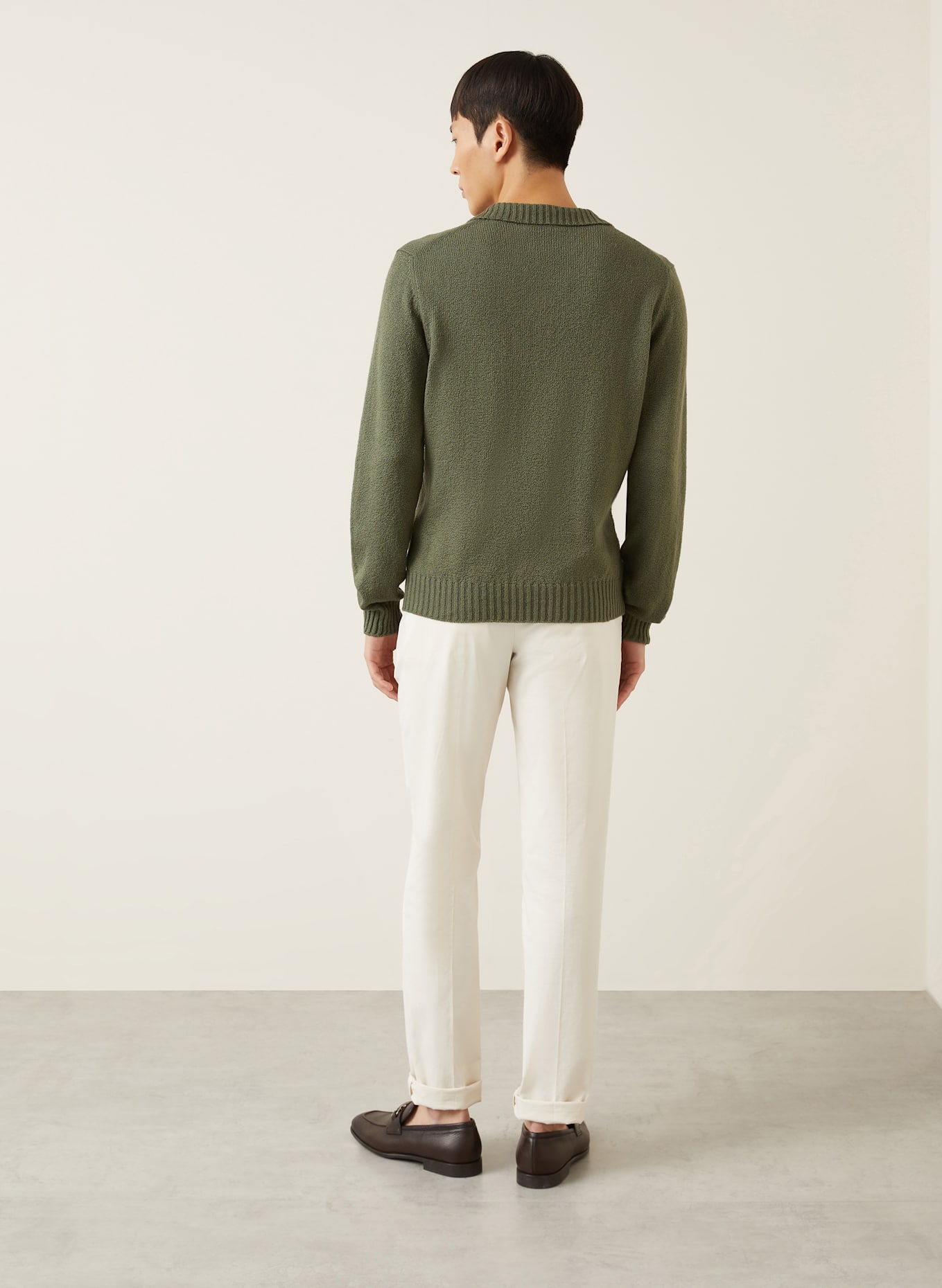 FIORONI Sweater: KHAKI