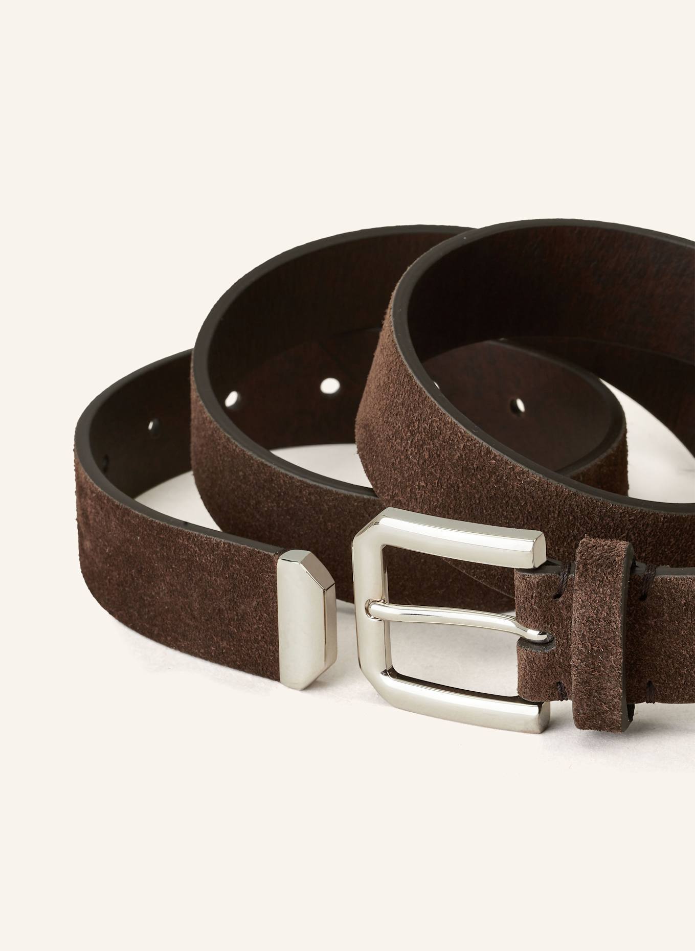 BRUNELLO CUCINELLI Ledergürtel: DUNKELBRAUN