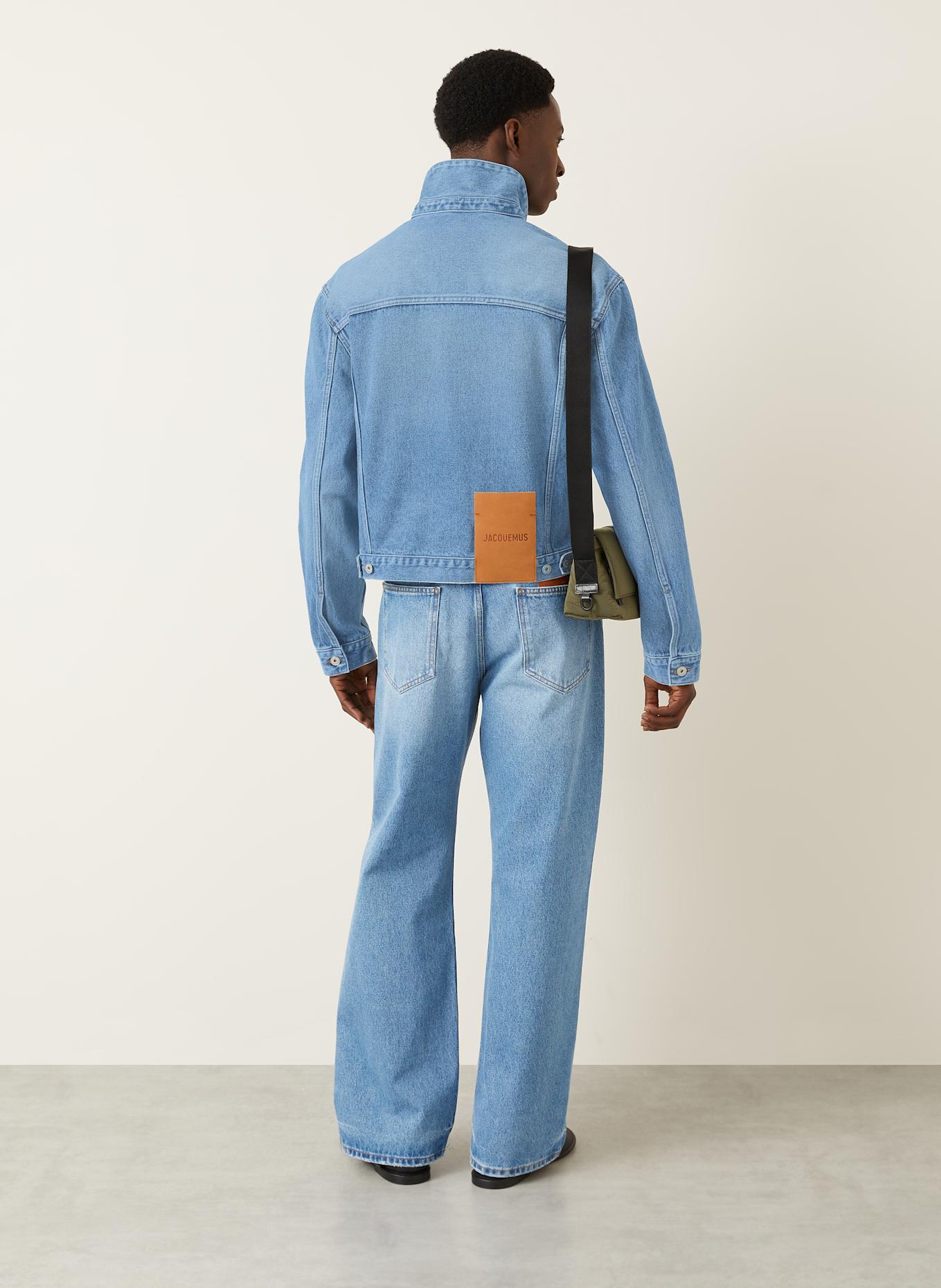 JACQUEMUS Denim jacket dye LA VESTE DE-NÎMES: BLUE