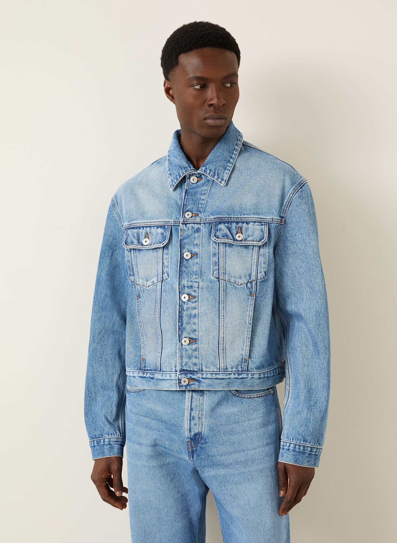 JACQUEMUS Denim jacket dye LA VESTE DE-NÎMES: BLUE