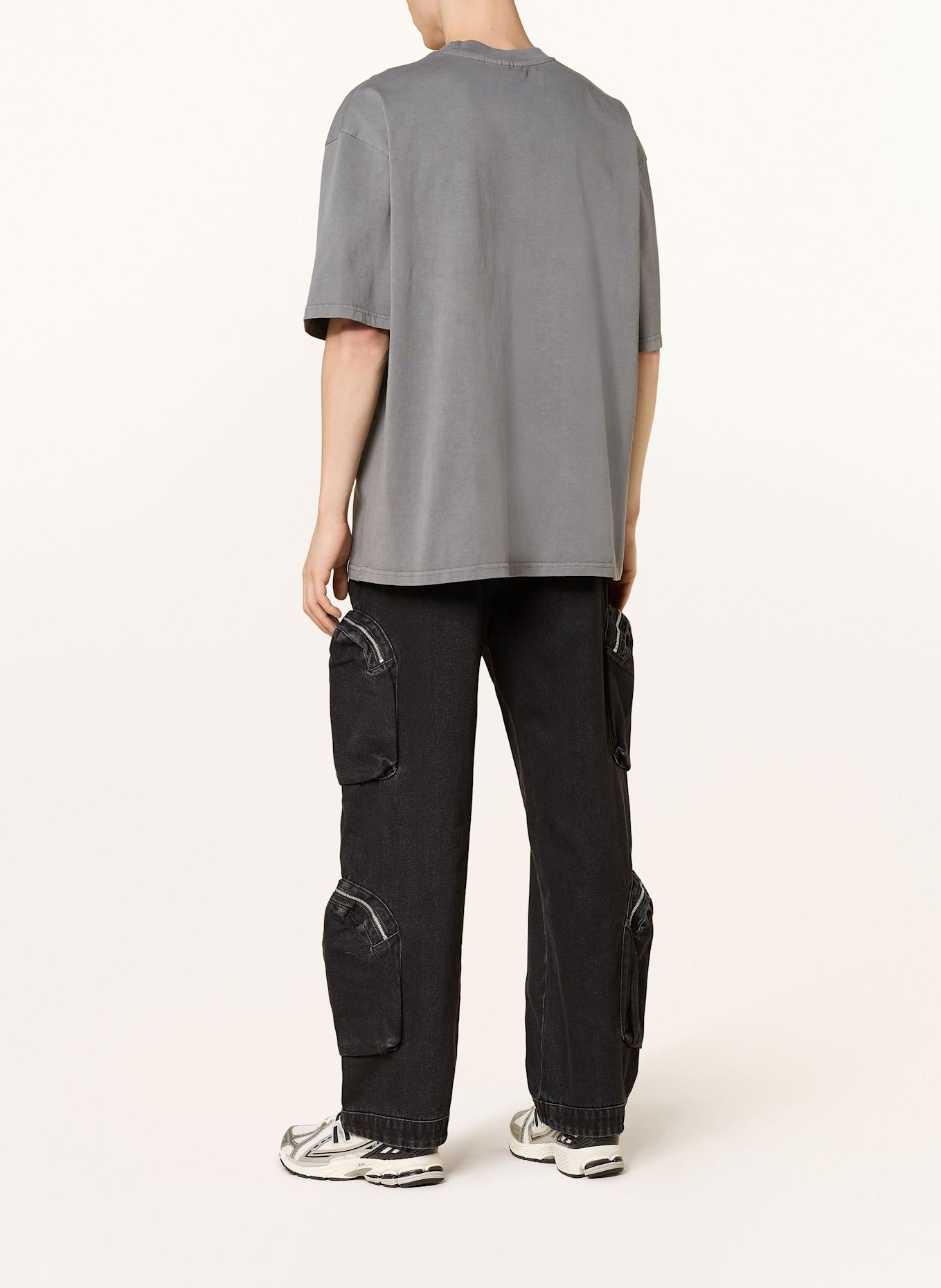 PEGADOR Oversized shirt: GRAY