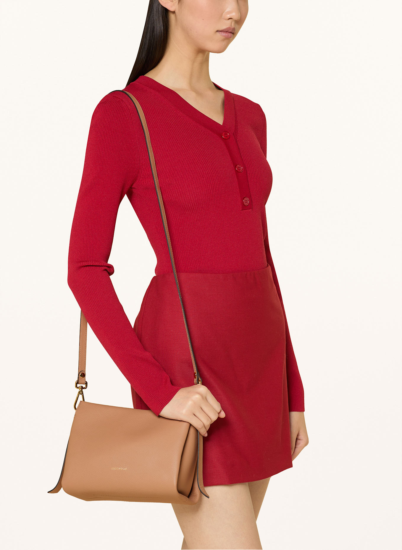 COCCINELLE Umhängetasche: NUDE