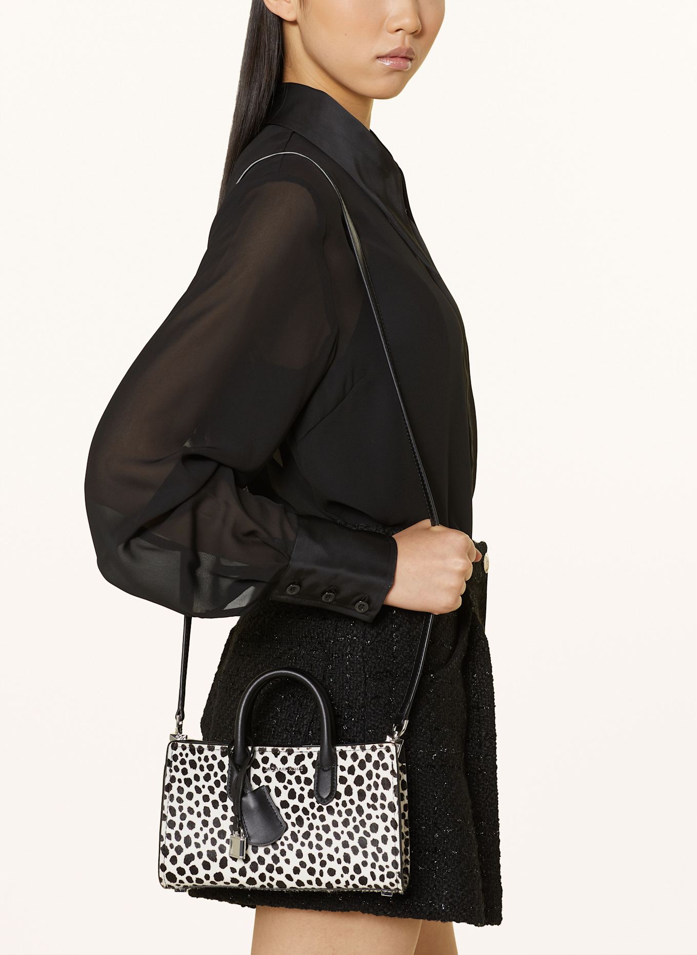 MICHAEL KORS Handtasche HAT SCARLETT: 987 BLACK MULTI