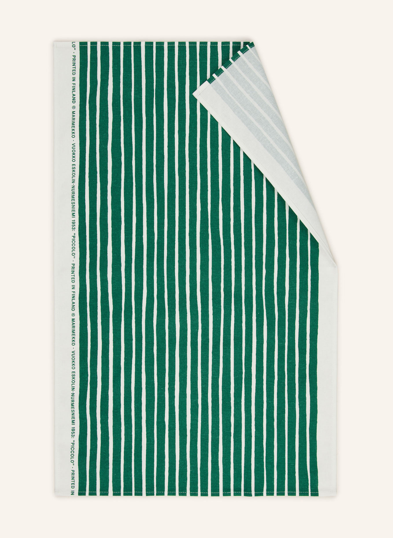 marimekko Ściereczki do naczyń PICCOLO, 2 szt.: ZIELONY/ BIAŁY/ JASNORÓŻOWY