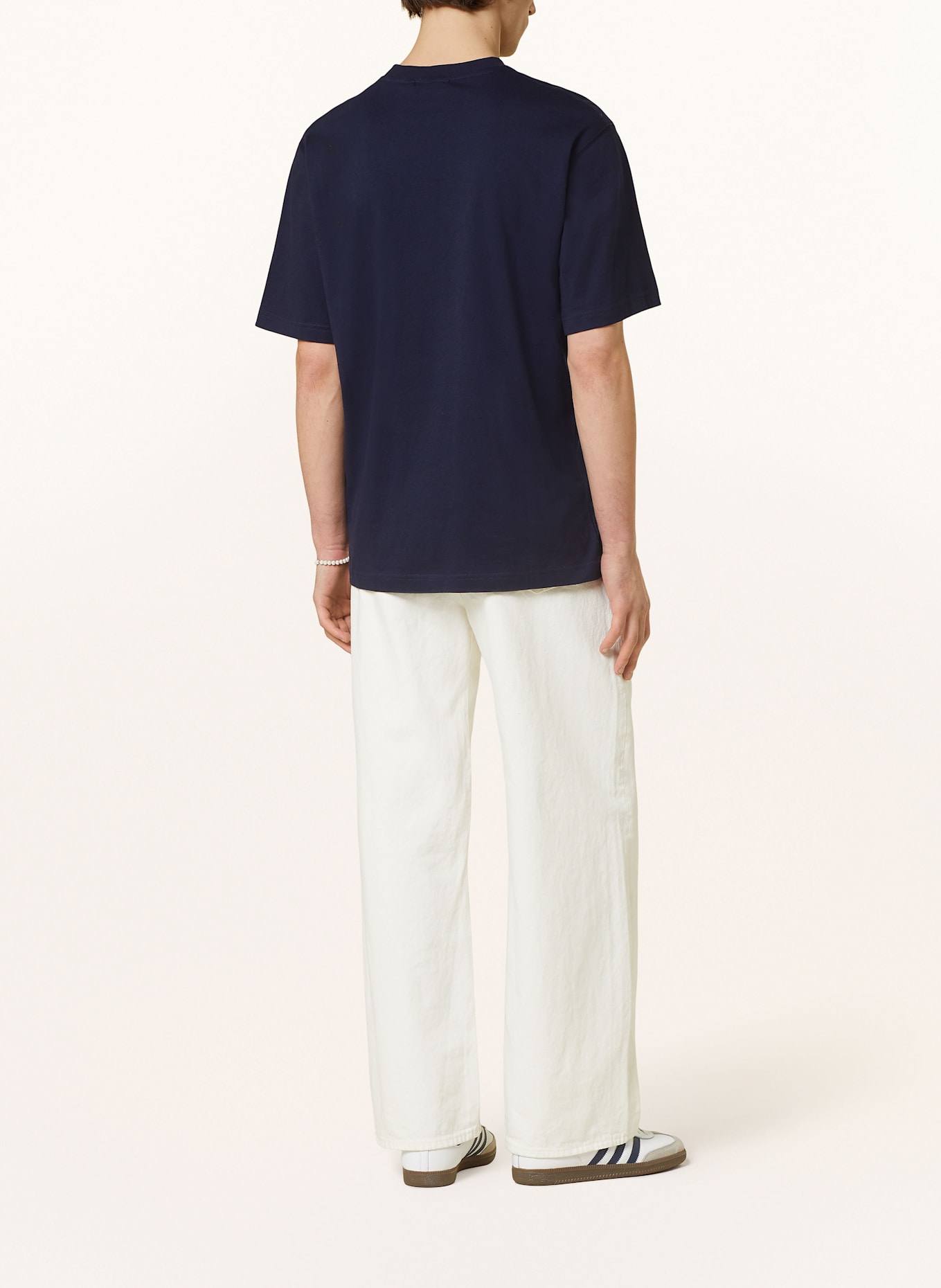 DAILY PAPER Tričko: TMAVĚ MODRÁ