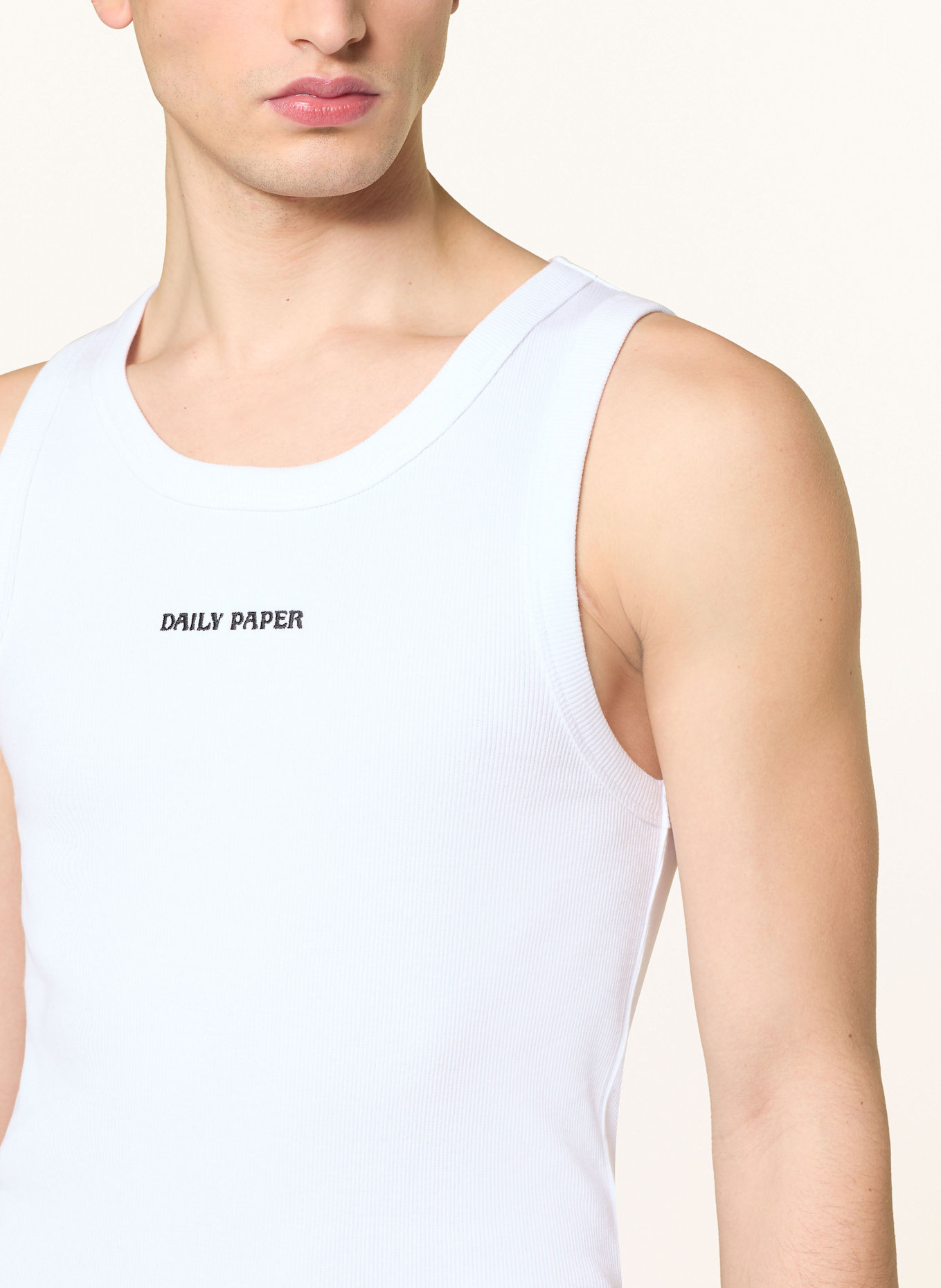 DAILY PAPER Tanktop DIAS: WEISS