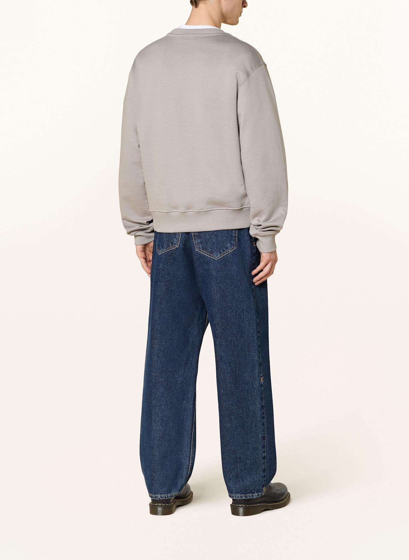 DAILY PAPER Sweatshirt ORBIT: HELLGRAU