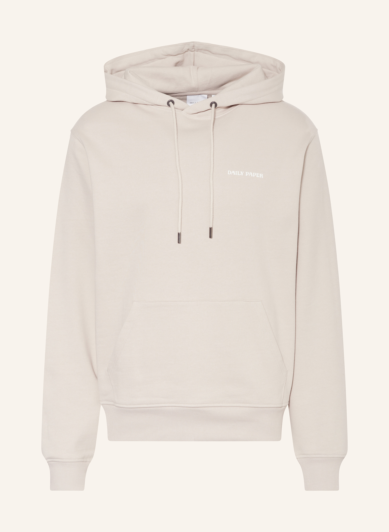 DAILY PAPER Mikina s kapucí DIAS: BÉŽOVÁ