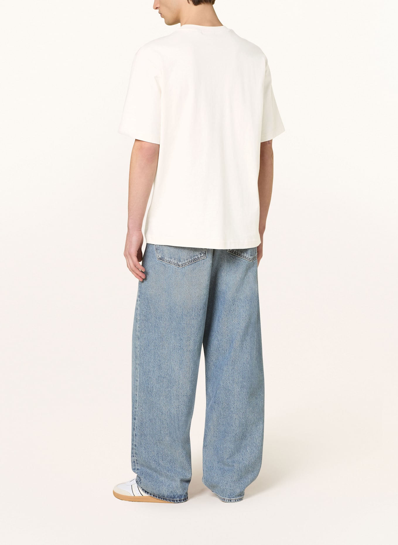 DAILY PAPER T-shirt DIAS: KREMOWY