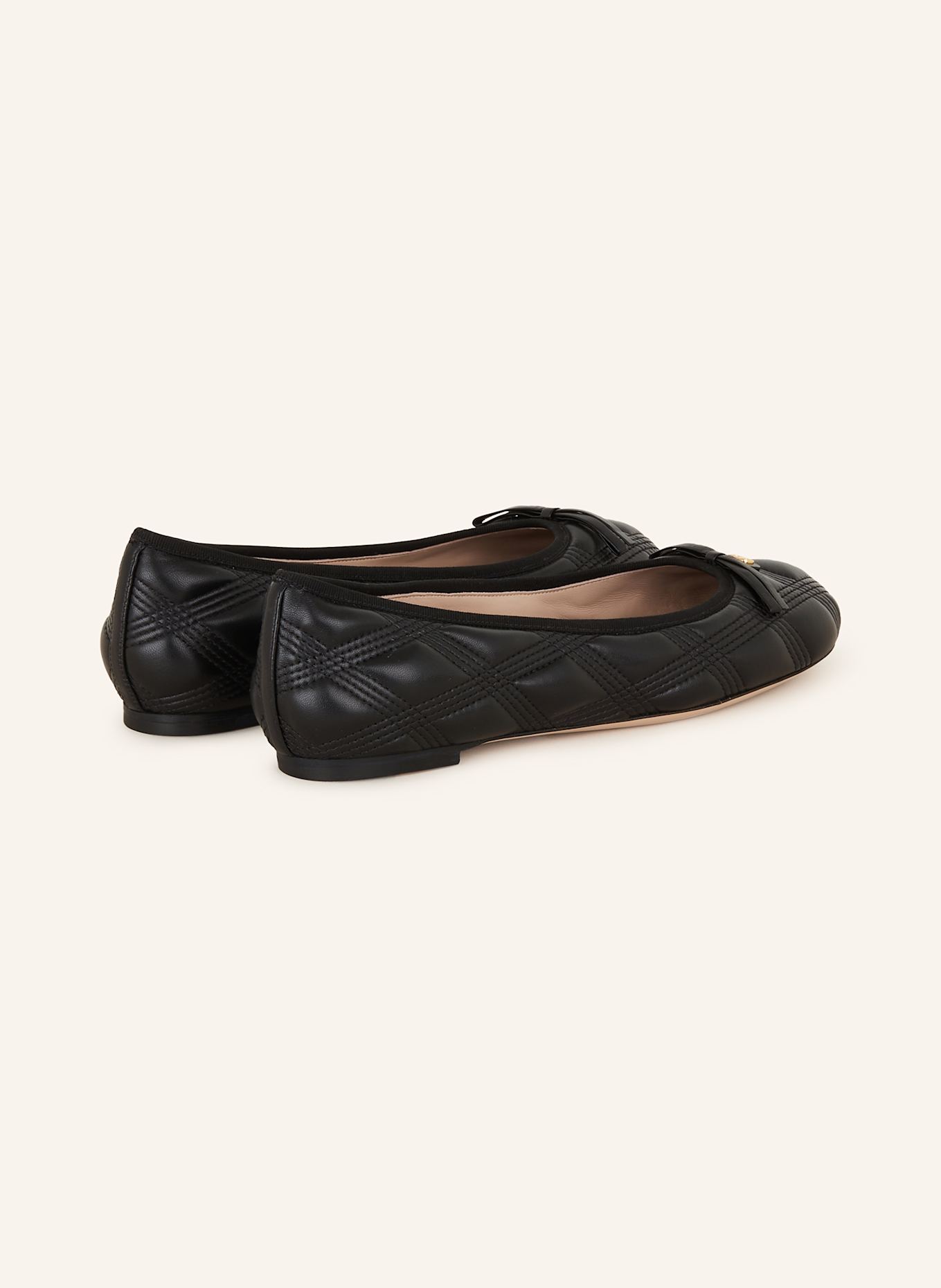 VALENTINO GARAVANI Ballerinas QUILTIE: SCHWARZ