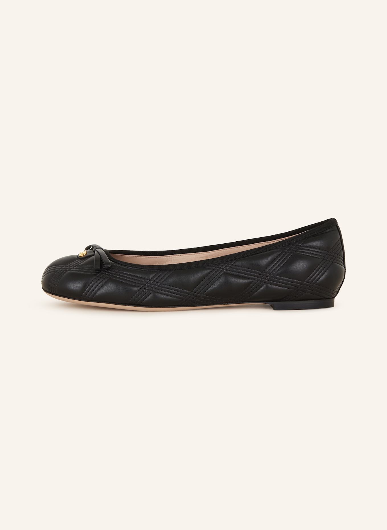 VALENTINO GARAVANI Ballerinas QUILTIE: SCHWARZ