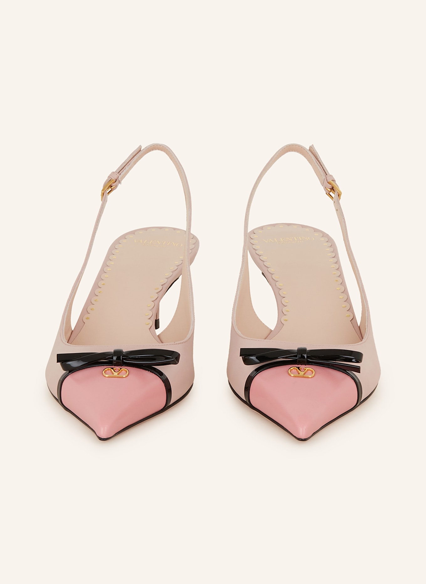 VALENTINO GARAVANI Slingpumps VLOGO: ROSA/ HELLROSA