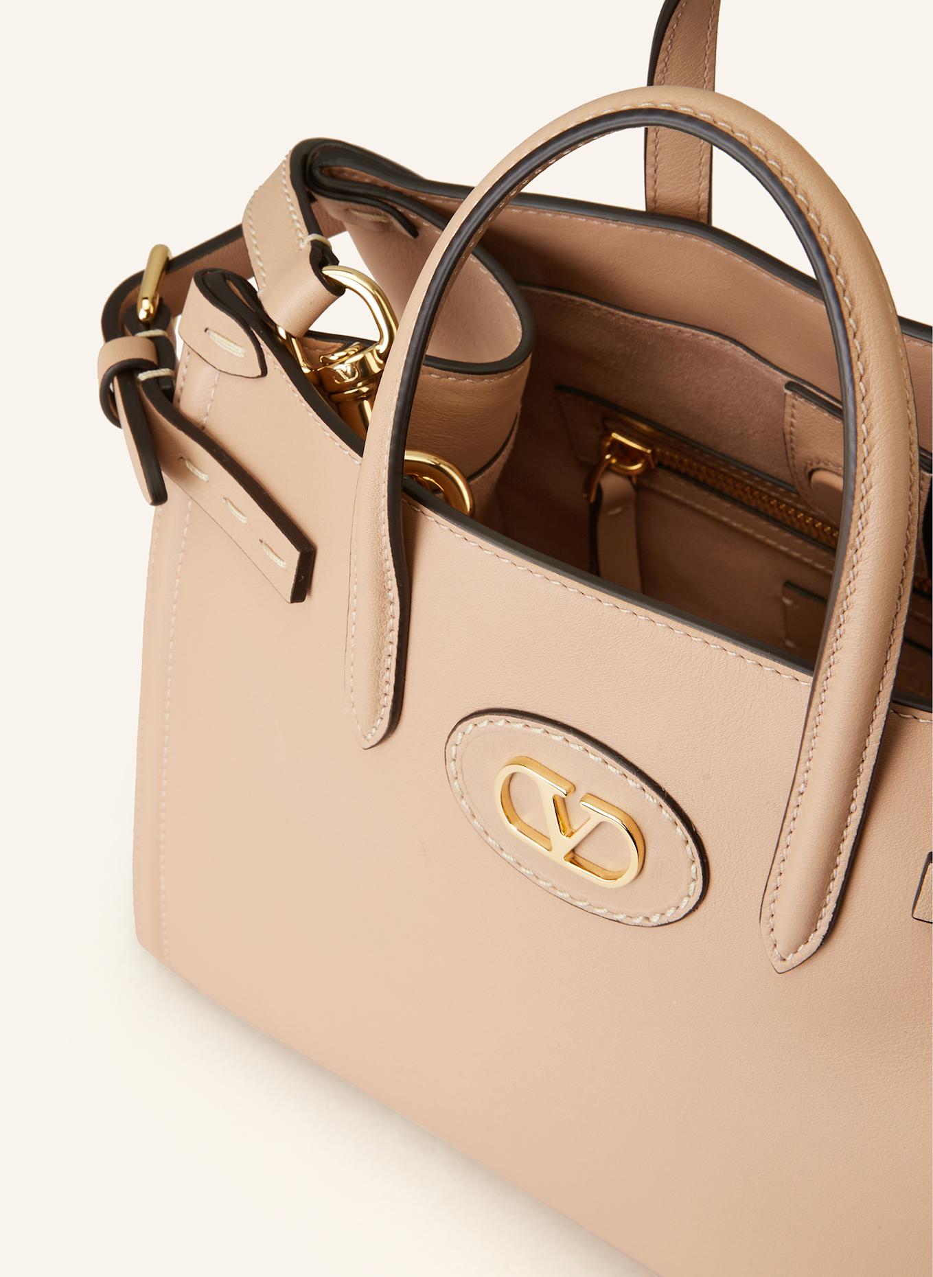 ハンドバッグ VALENTINO GARAVANI 'Antibes' small handbag Beige Valentino Garavani Antibes Medium Canvas Shopping Tote Bag