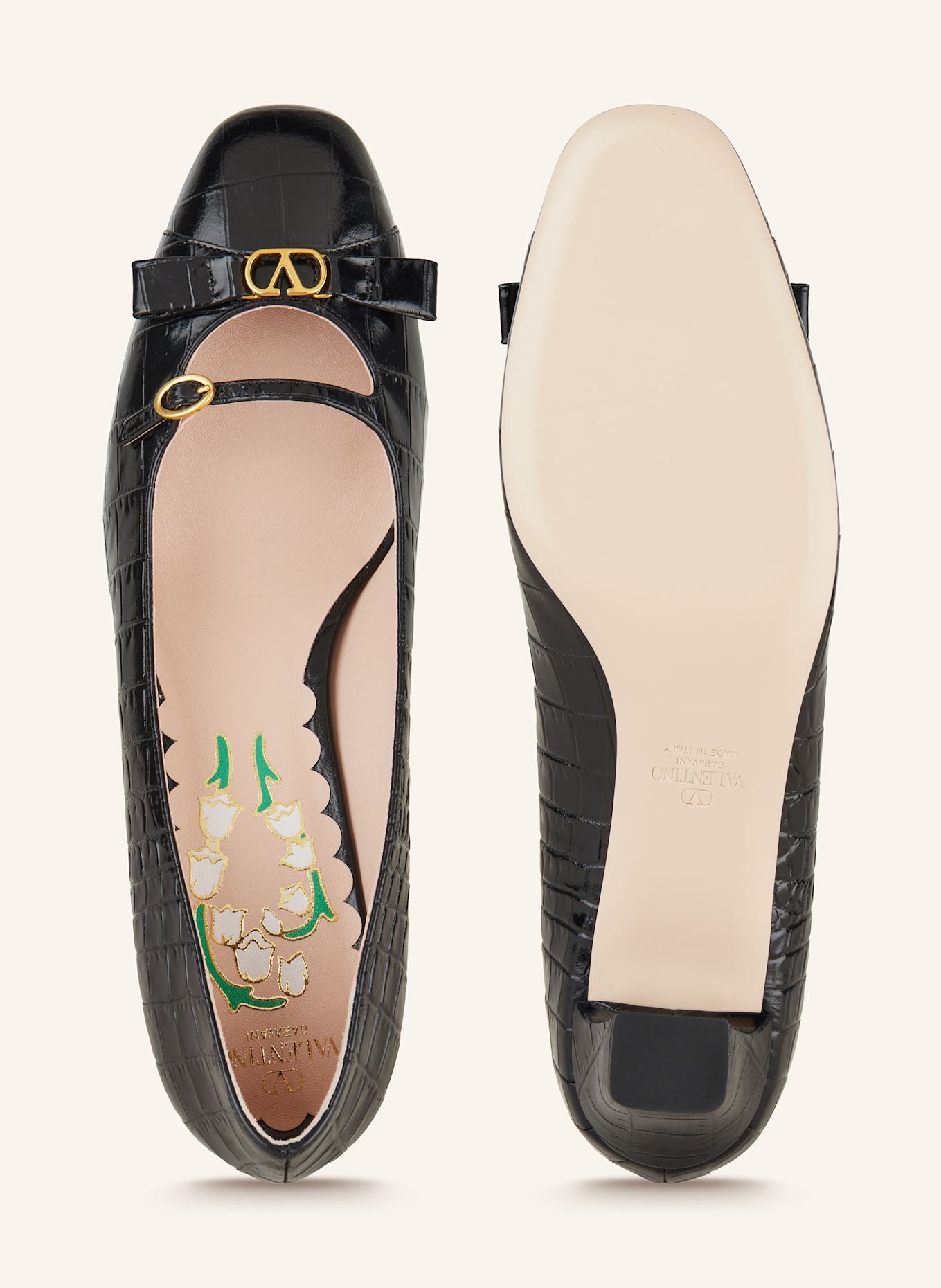 VALENTINO GARAVANI Pumps BOWOW: SCHWARZ