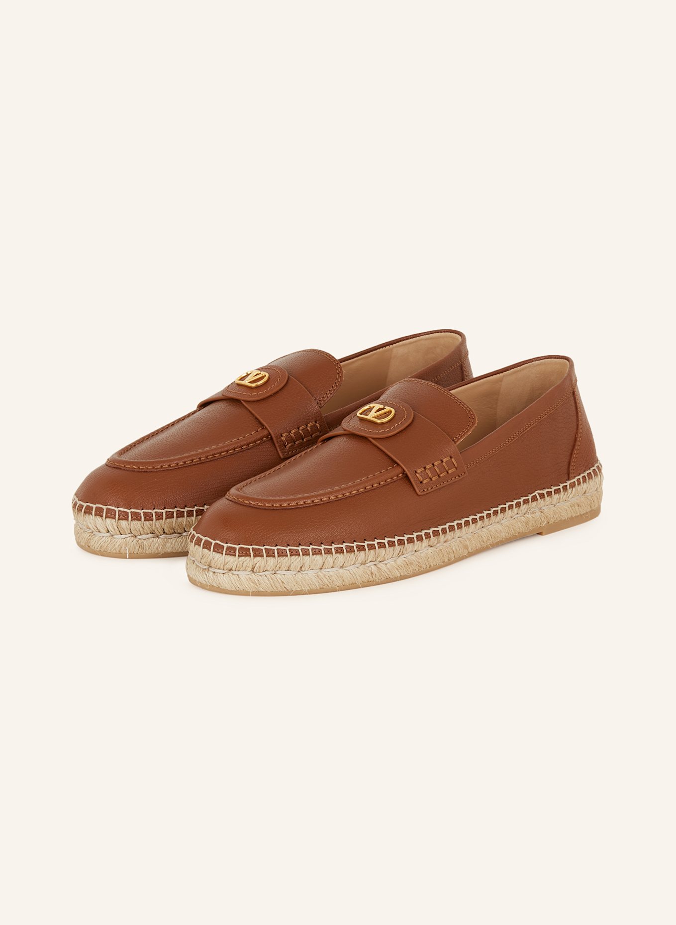 VALENTINO GARAVANI Espadrilles NEW LEISURE: BRAUN