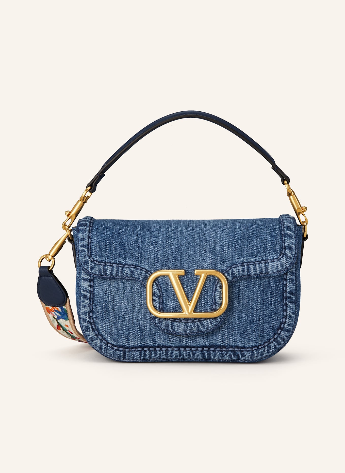 VALENTINO GARAVANI Schultertasche ALLTIME: BLAU