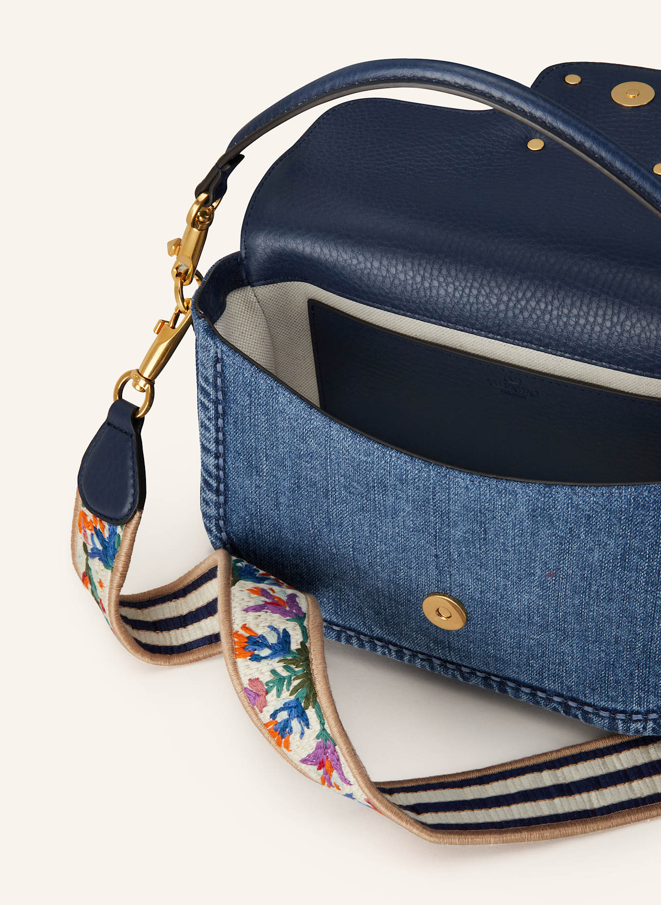 VALENTINO GARAVANI Schultertasche ALLTIME: BLAU