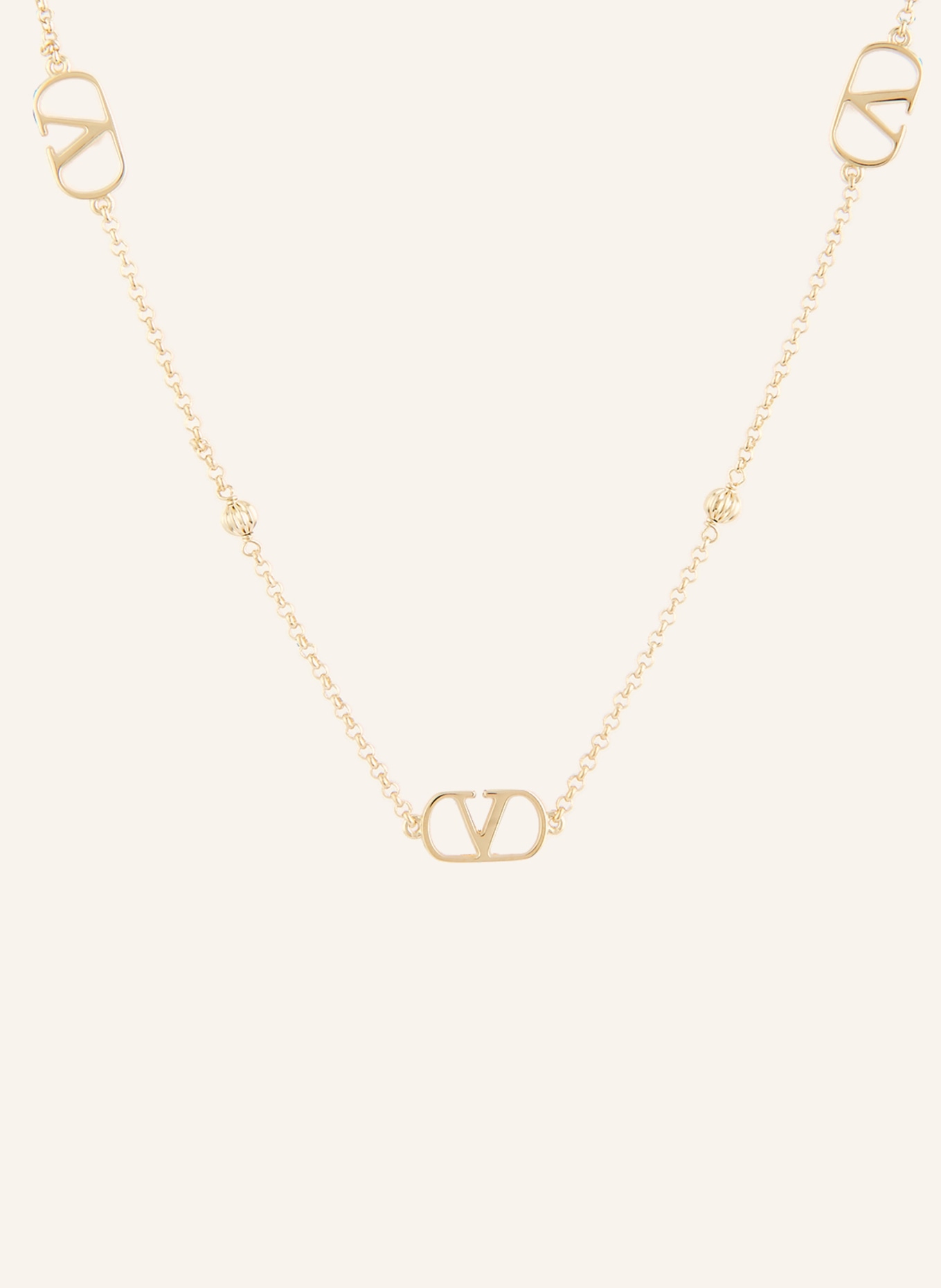 VALENTINO GARAVANI Halskette VLOGO SIGNATURE: GOLD