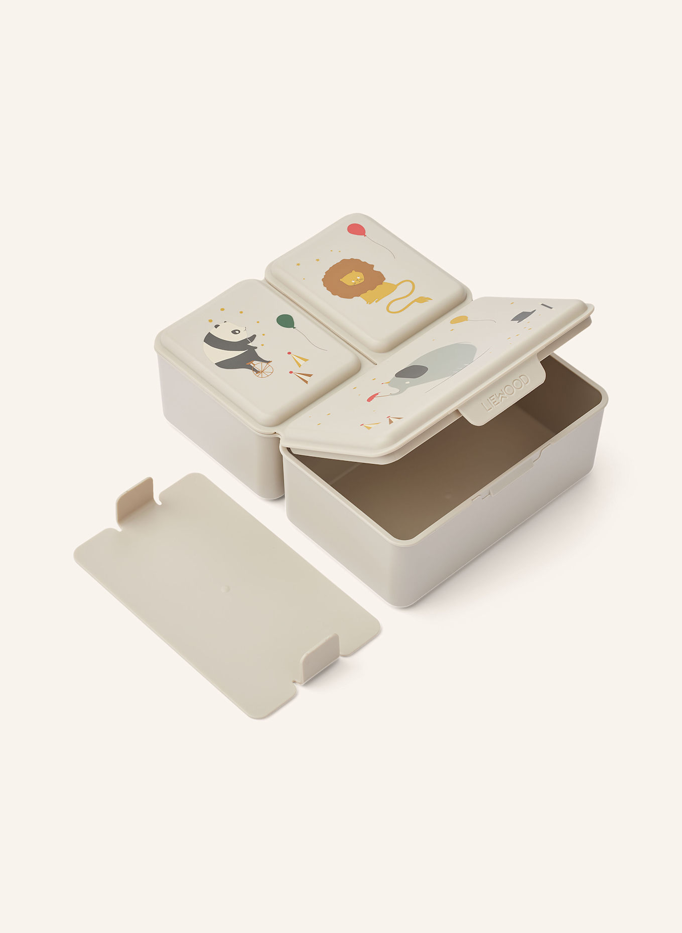 LIEWOOD Lunchbox DRISS: BEIGE
