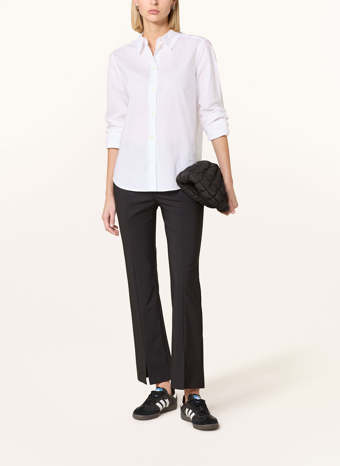 SPORTALM Bootcut-Hose: SCHWARZ