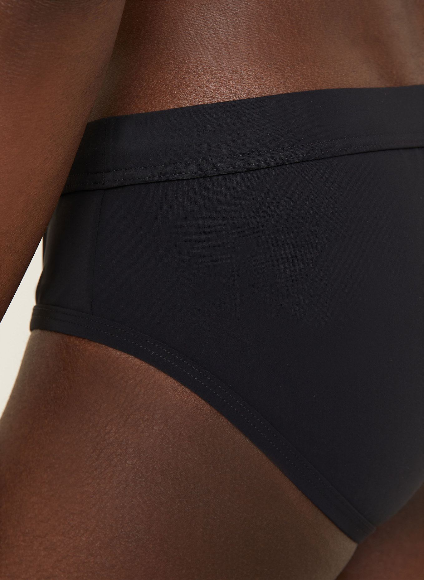 DOLCE & GABBANA Koupací slipy JERSEY INDEM.: ČERNÁ