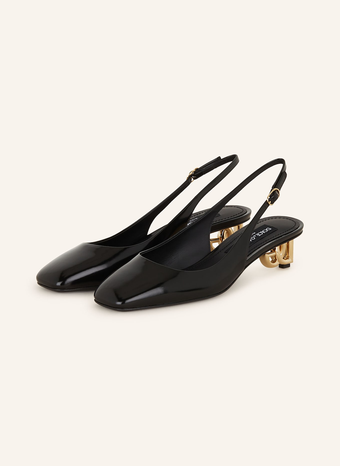 DOLCE & GABBANA Slingpumps: SCHWARZ
