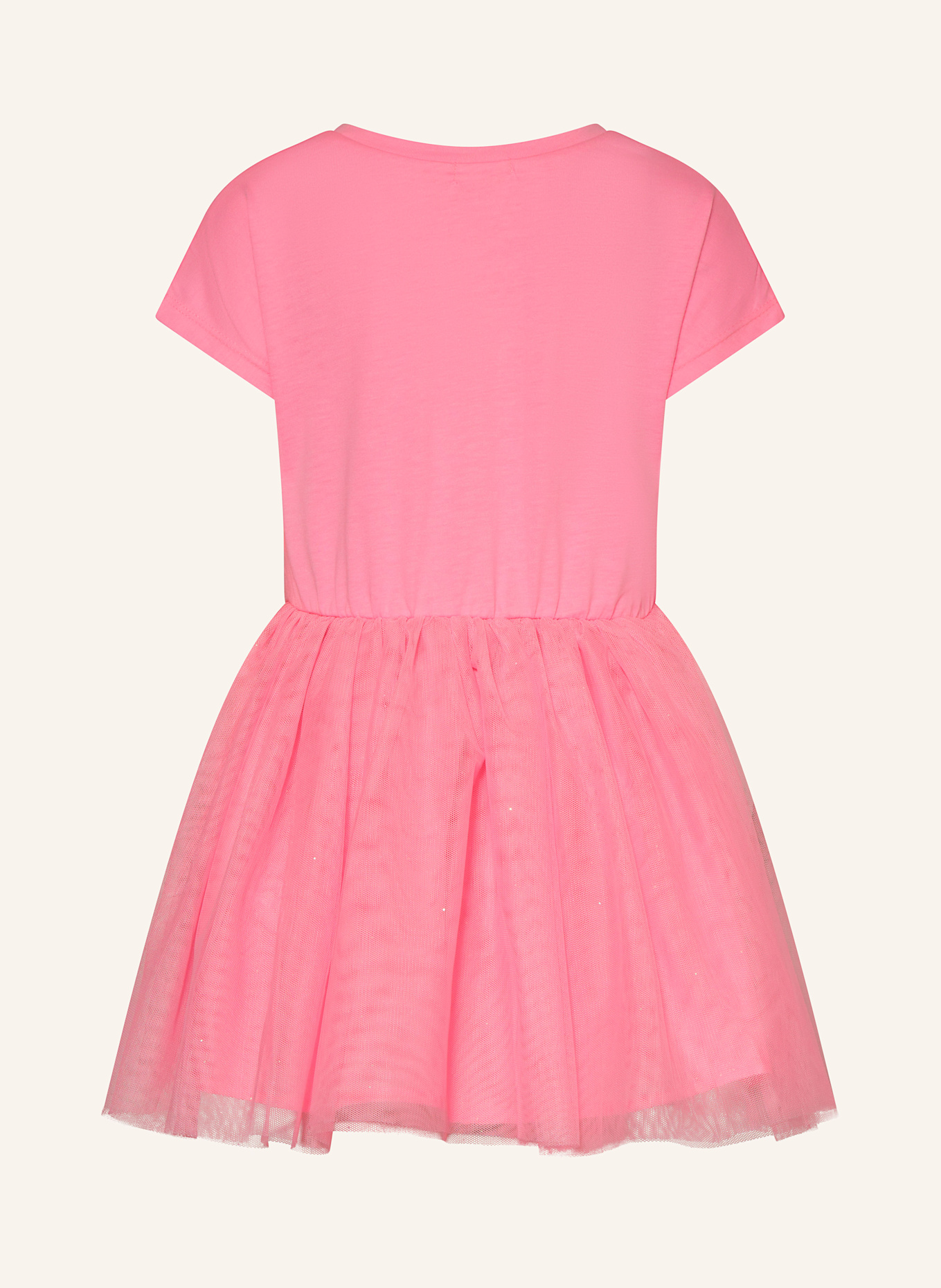 Billieblush Kleid mit Pailletten und Schmucksteinen: NEONROSA