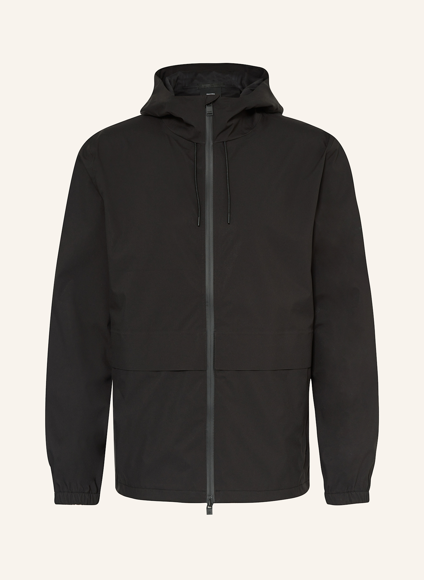 RAINS Regenjacke SUVA: SCHWARZ