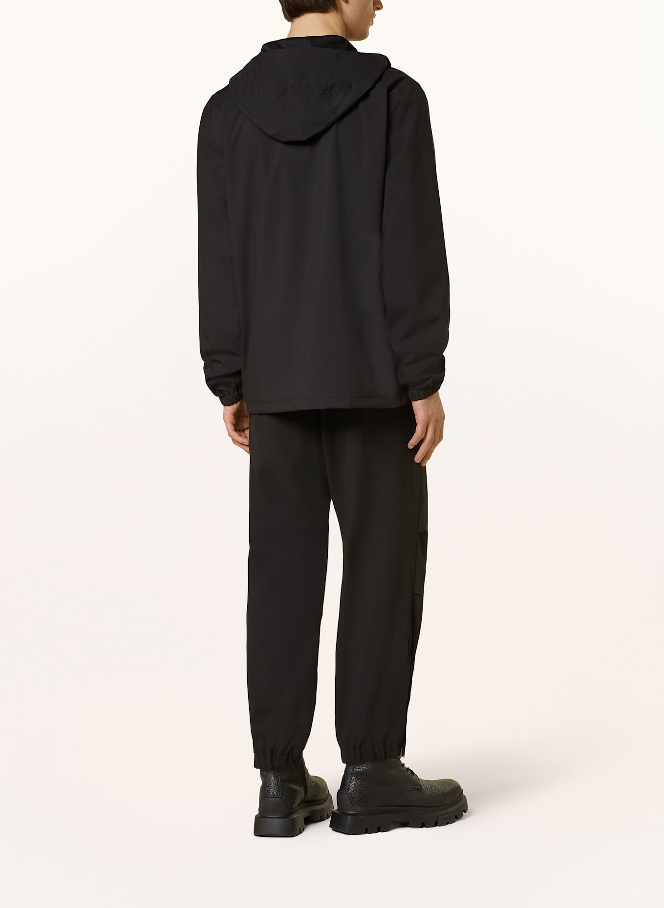 RAINS Regenjacke SUVA: SCHWARZ