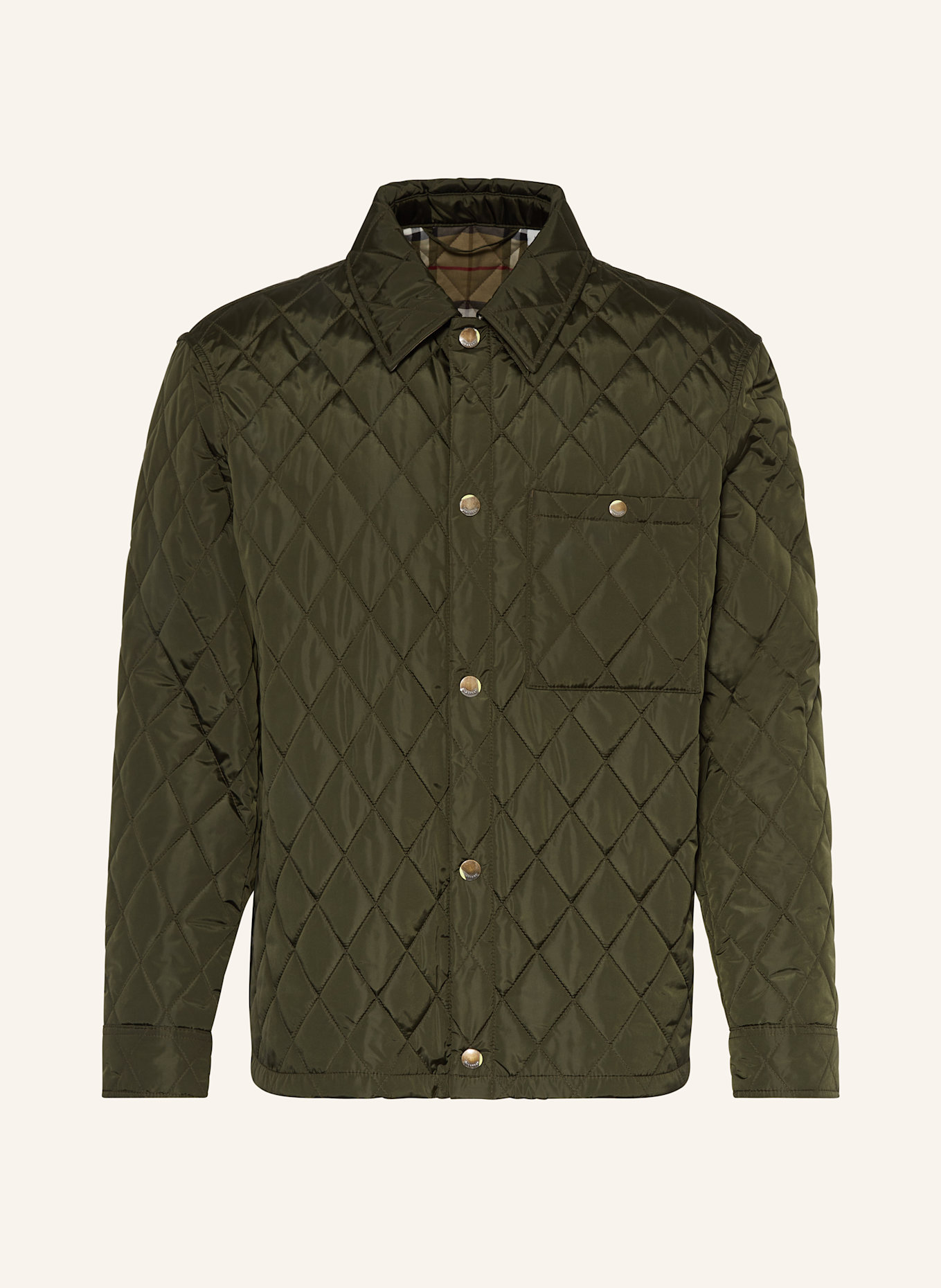 BURBERRY Kurtka pikowana: KHAKI