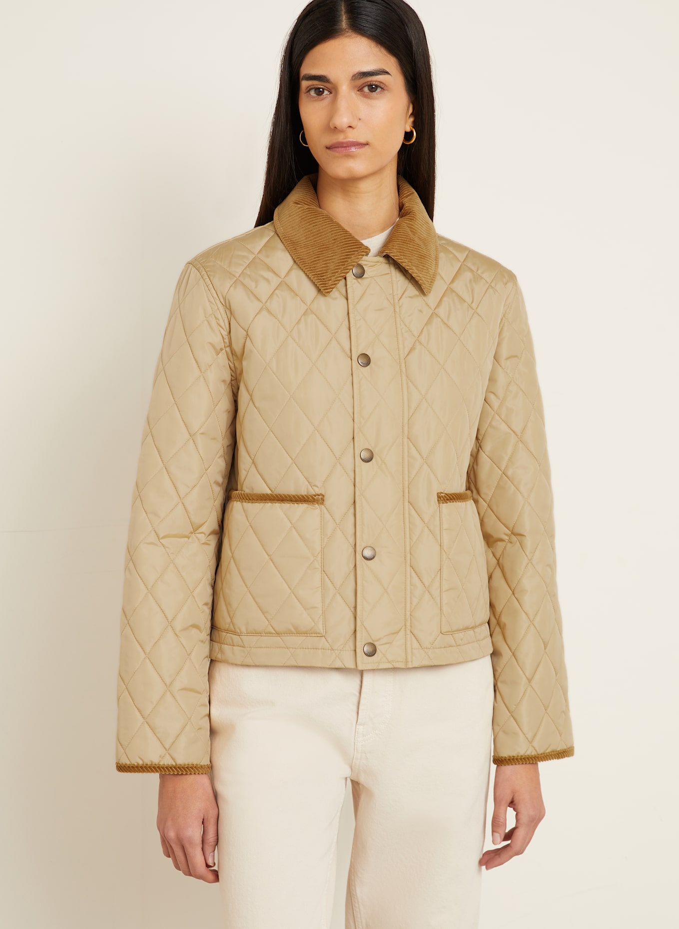 BURBERRY Steppjacke: DUNKELGELB