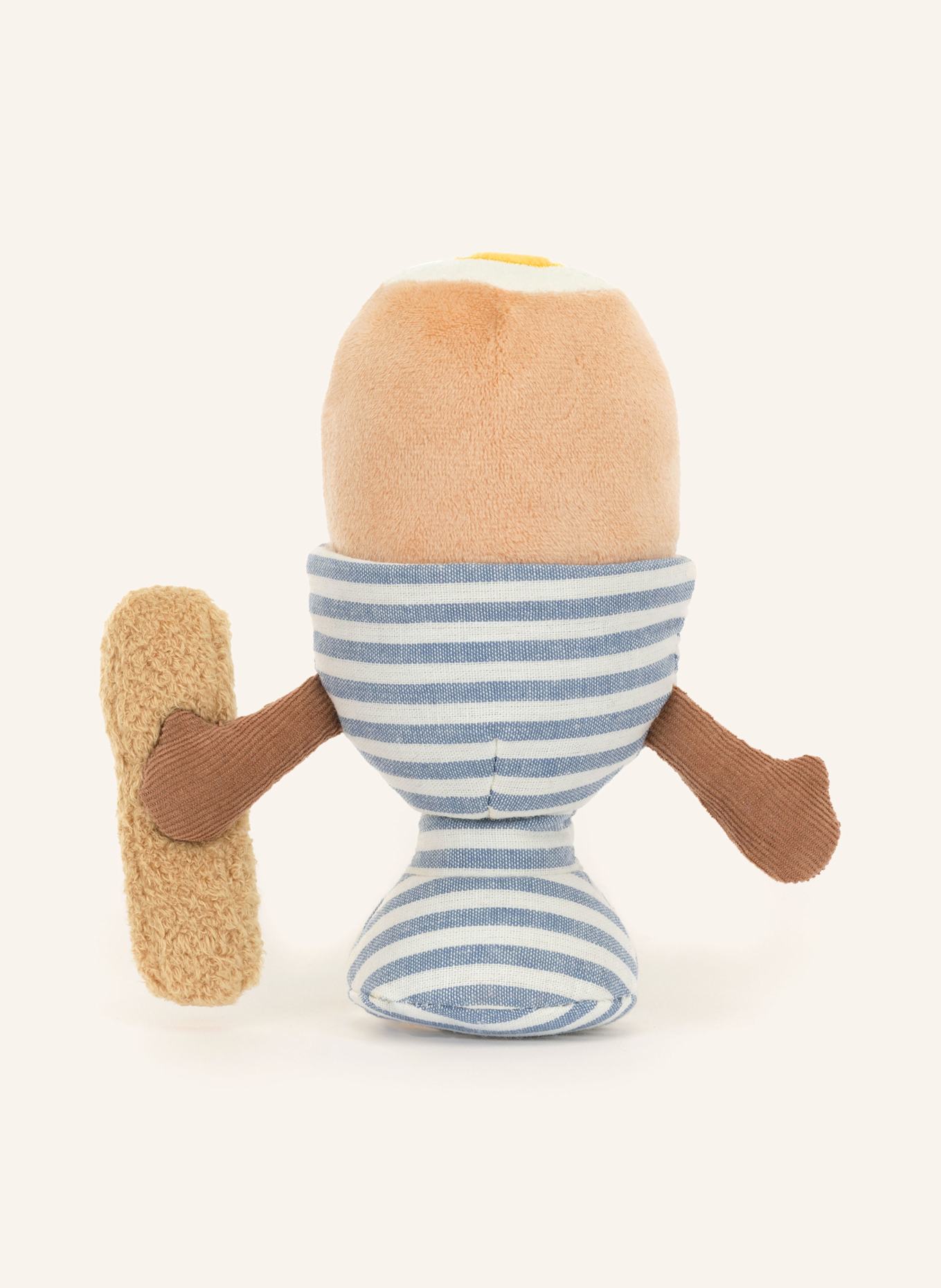 Jellycat Plüsch-Spielzeug AMUSEABLES EGGETHA & LANCE SOLDIER: BLAUGRAU/ WEISS/ BRAUN