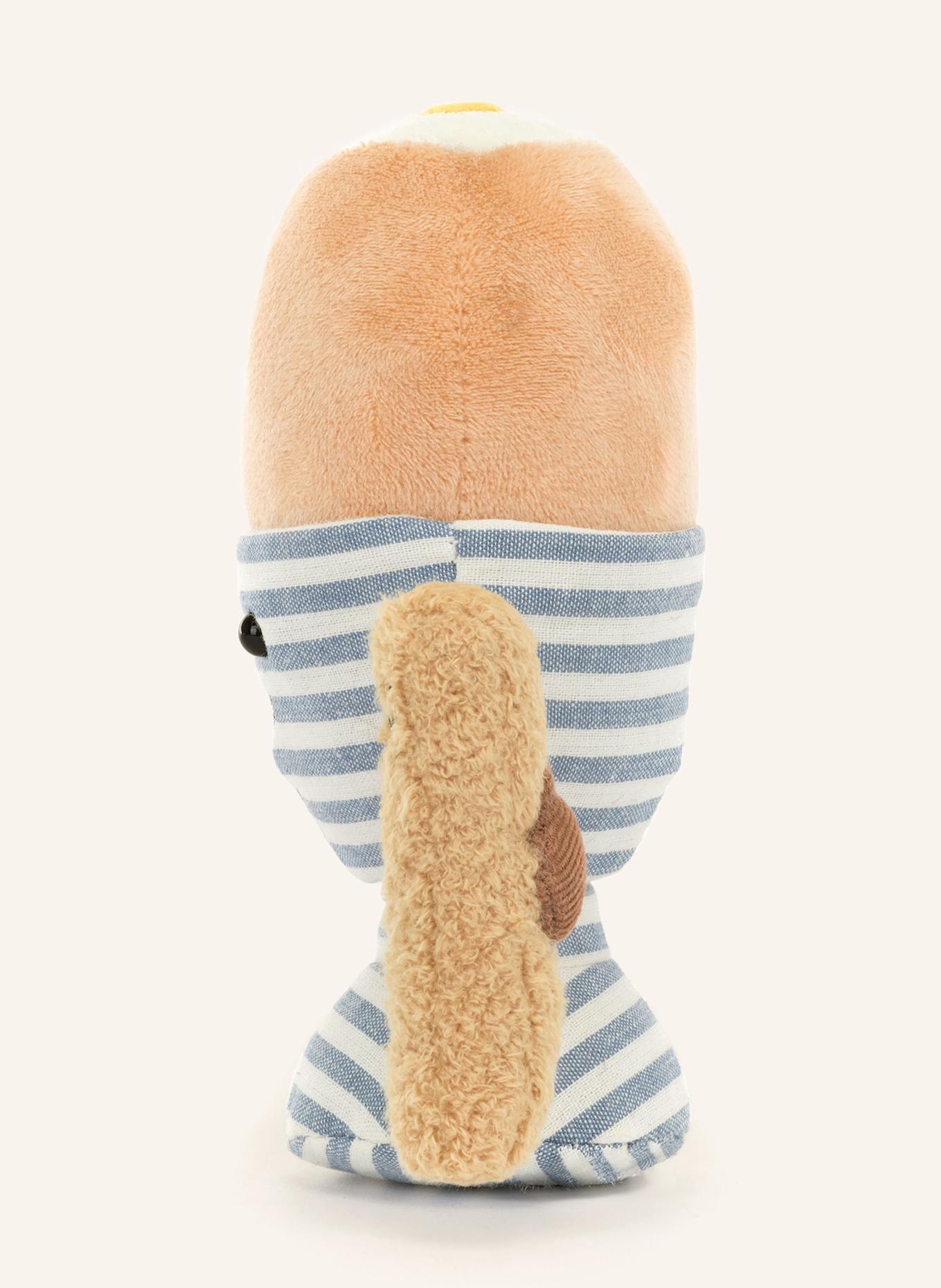 Jellycat Plüsch-Spielzeug AMUSEABLES EGGETHA & LANCE SOLDIER: BLAUGRAU/ WEISS/ BRAUN