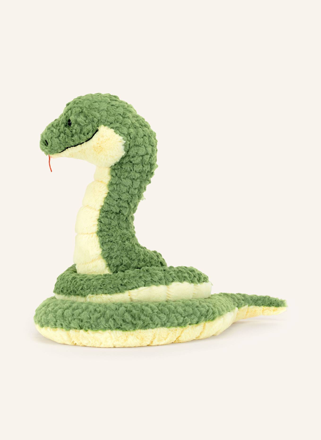 Jellycat Zabawka pluszowa wąż CIZI SNAKE: ZIELONY / ECRU