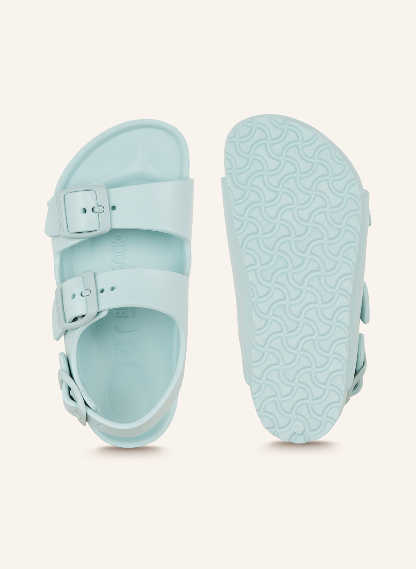 BIRKENSTOCK Pantoletten MILANO EVA: TÜRKIS