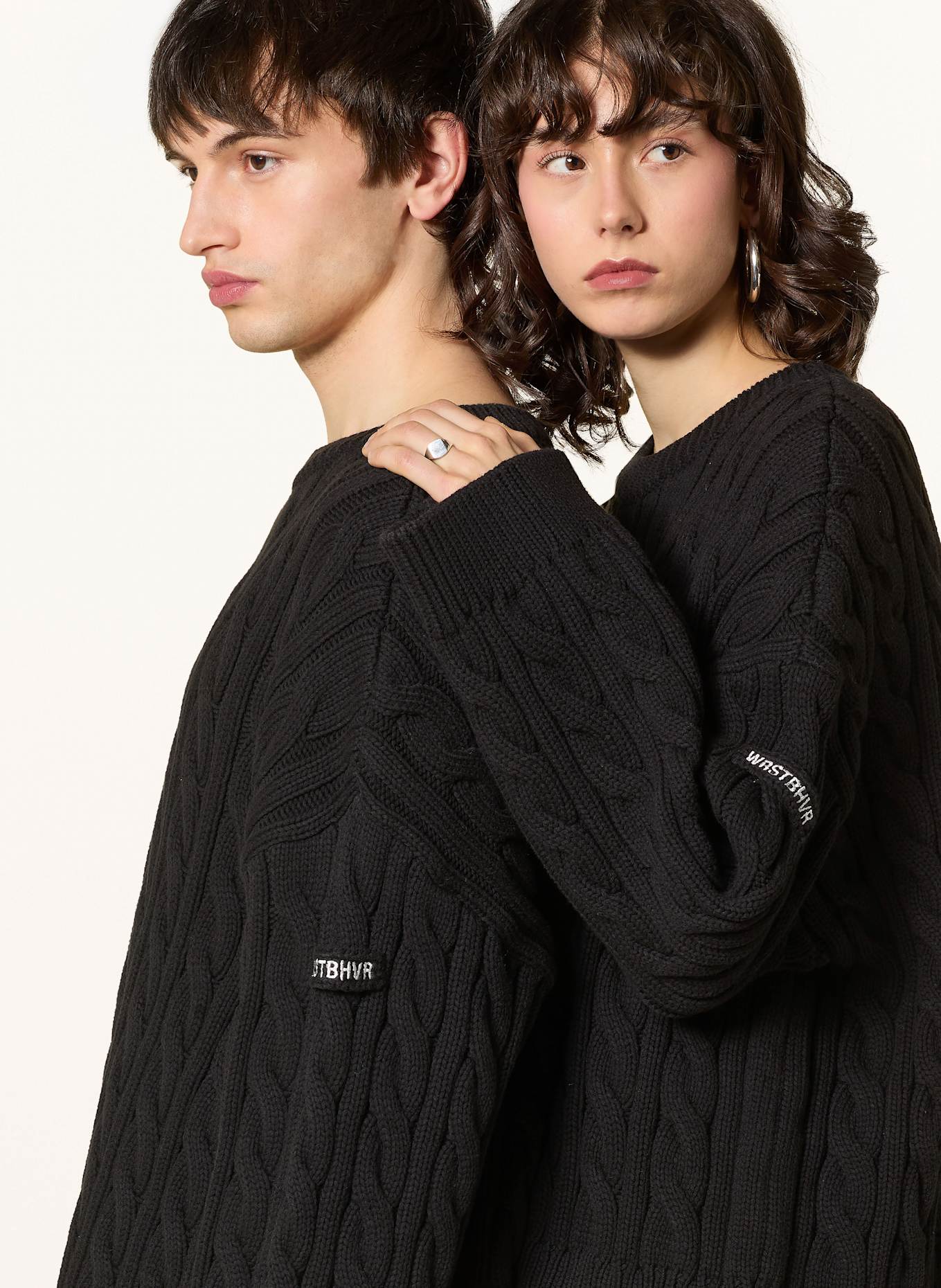 WRSTBHVR Pullover IMRAN: SCHWARZ