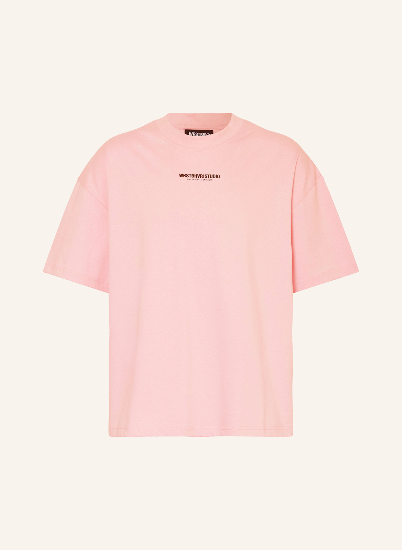 WRSTBHVR T-Shirt STUDIO V10: ROSA