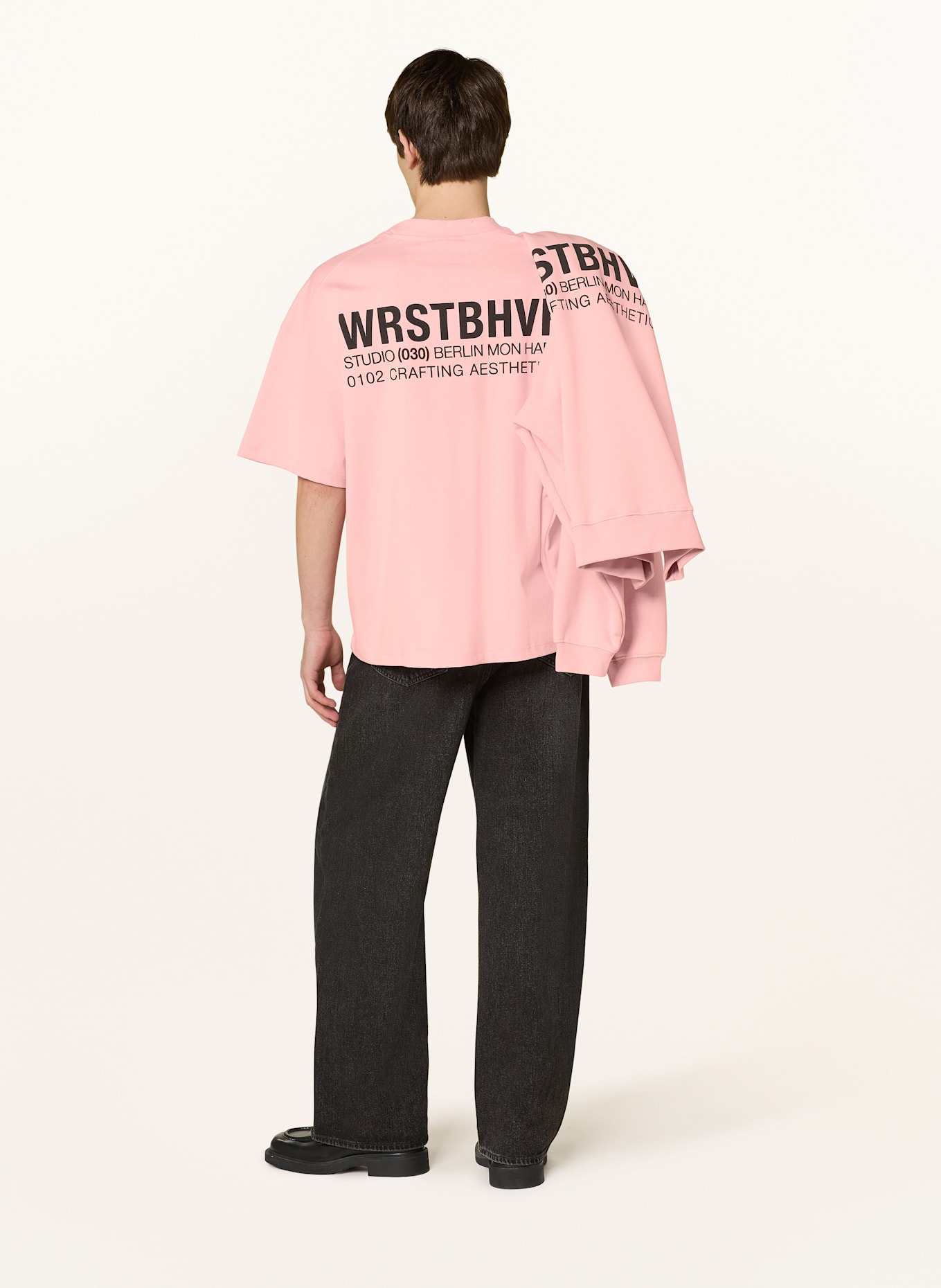 WRSTBHVR T-Shirt STUDIO V10: ROSA