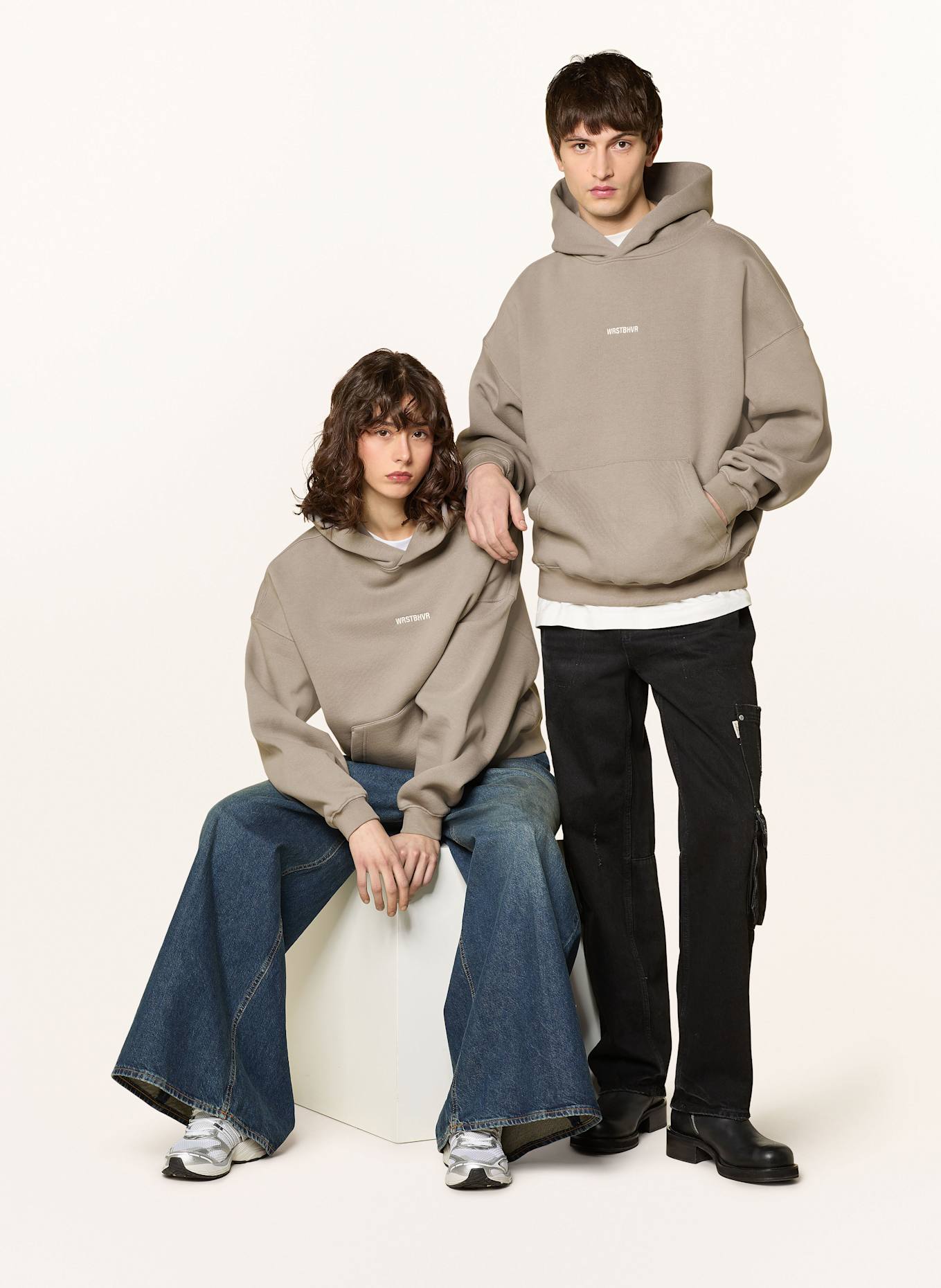 WRSTBHVR Hoodie HAKO: GRAY