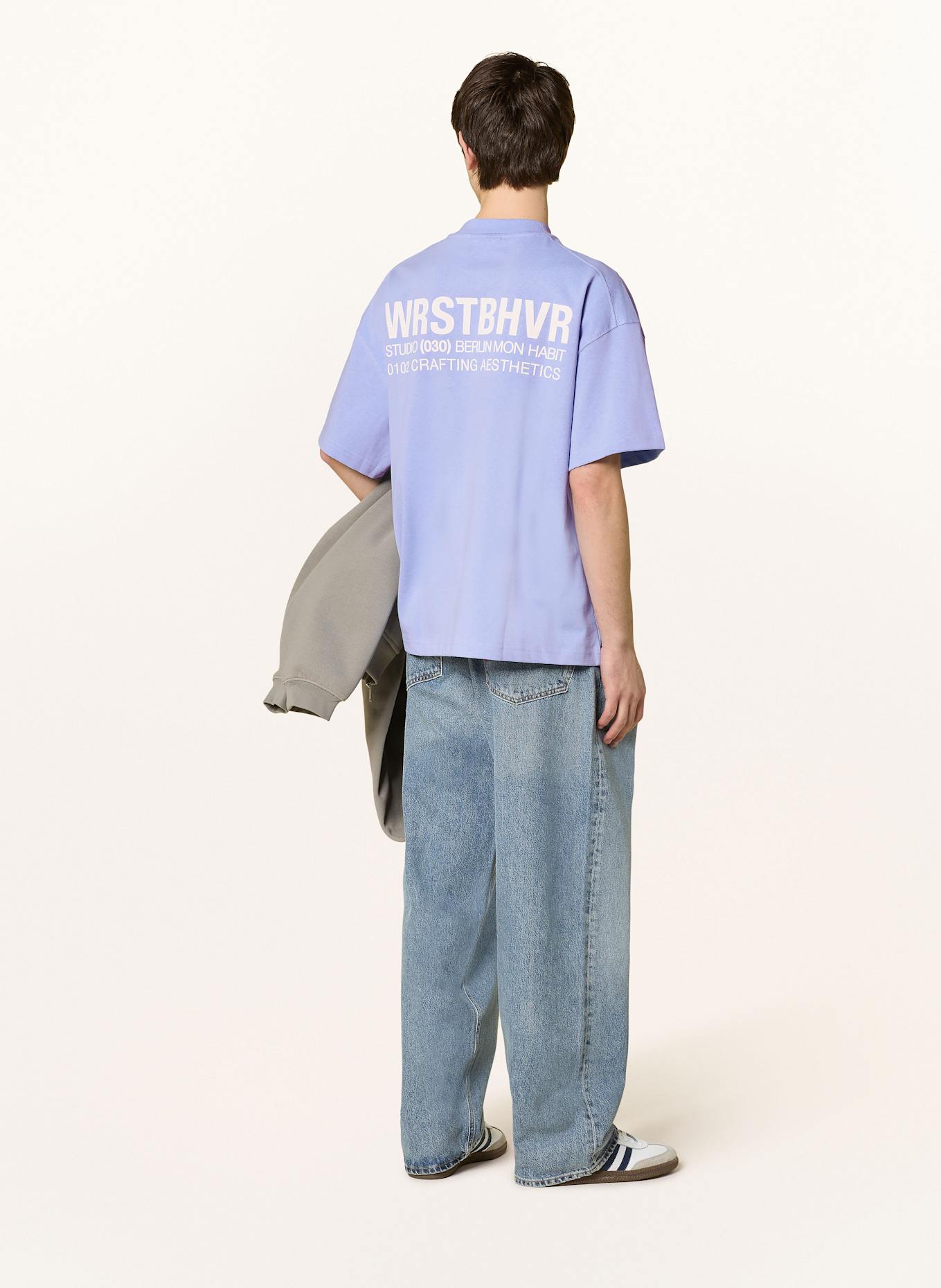 WRSTBHVR T-Shirt STUDIO V10: hydrangea