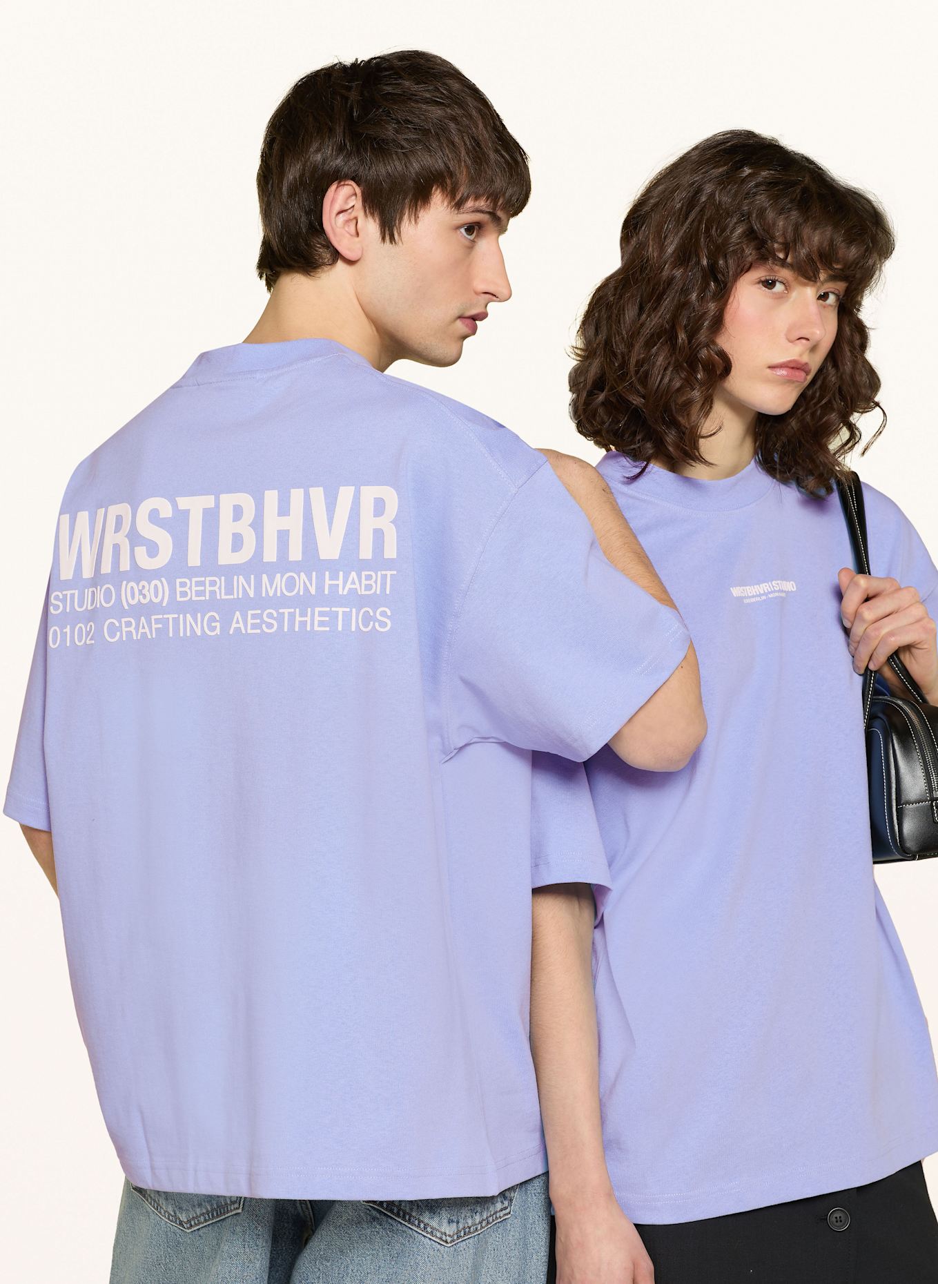 WRSTBHVR T-Shirt STUDIO V10: hydrangea
