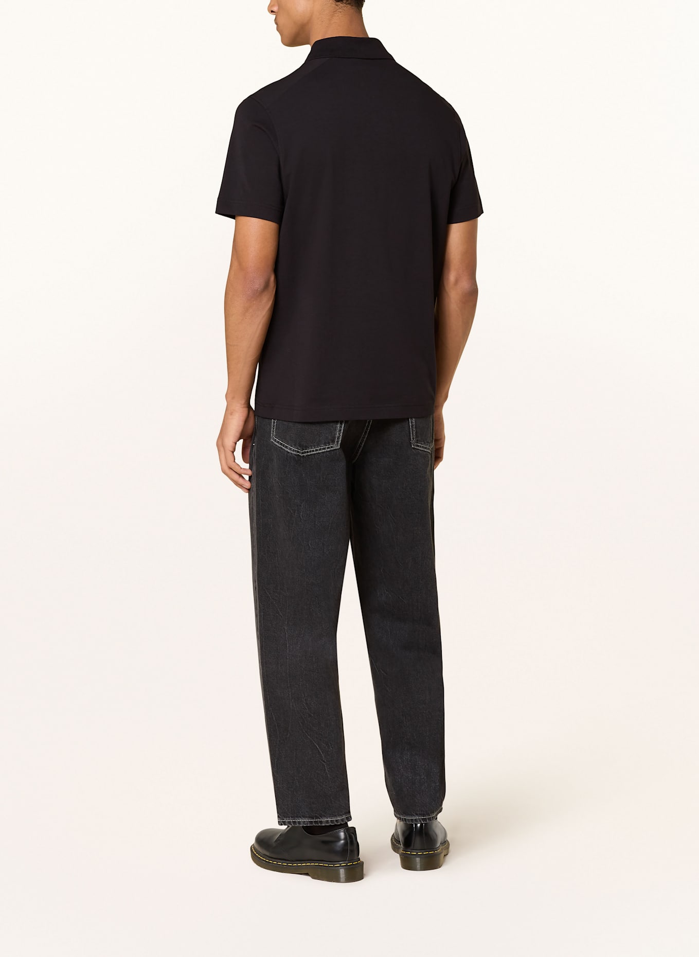 BELSTAFF Jersey-Poloshirt ALLOY: SCHWARZ