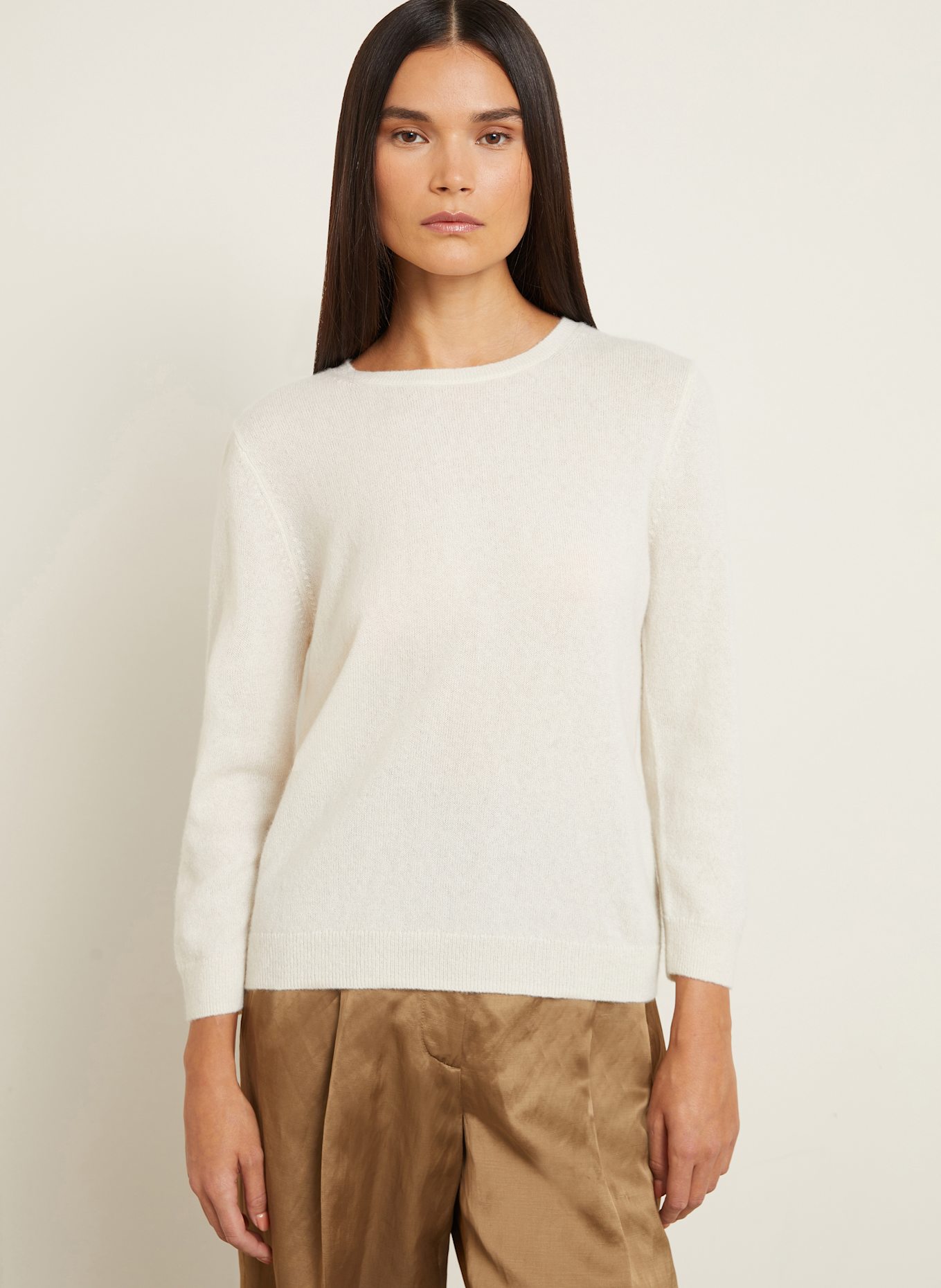 IRIS von ARNIM Cashmere-Pullover RAHEL SUMMER: ECRU